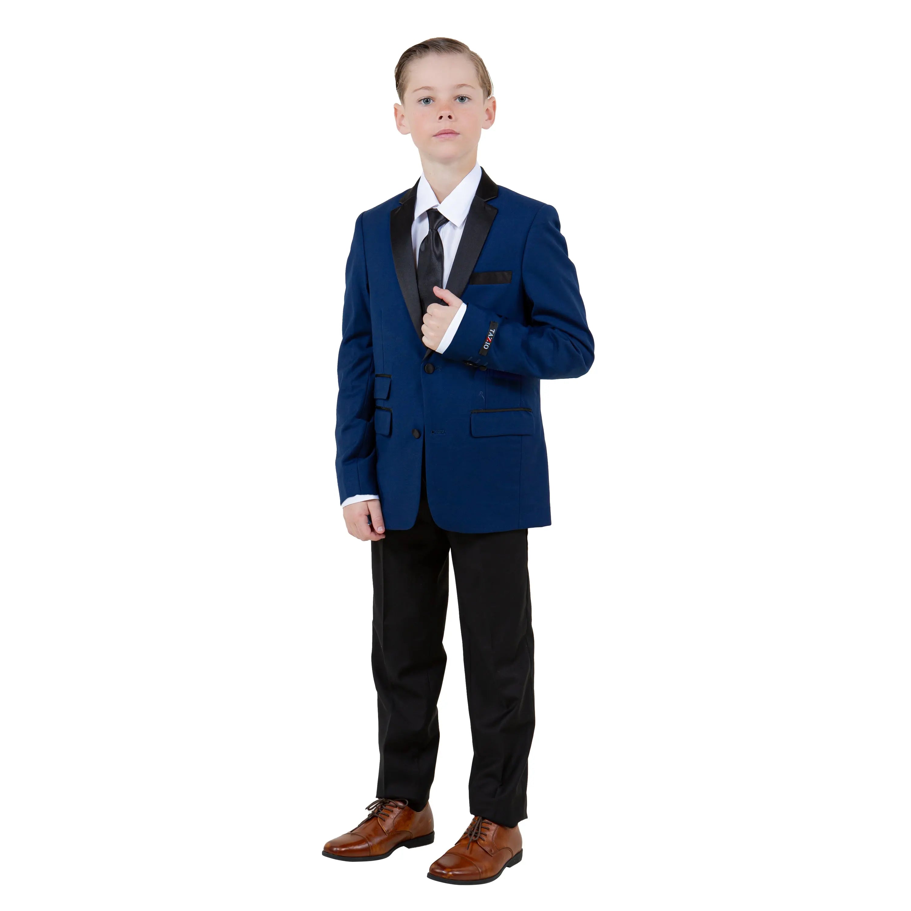 Tazzio Boy's 5pc Tuxedo Suit Tazzio