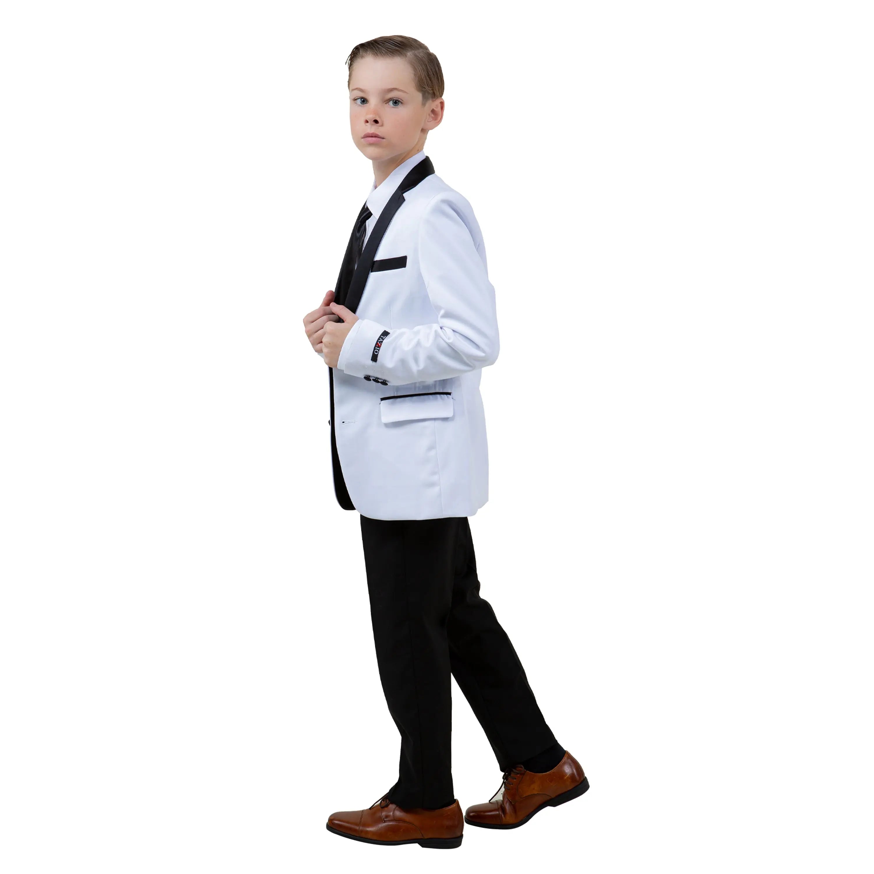 Tazzio Boy's 5pc Tuxedo Suit Tazzio