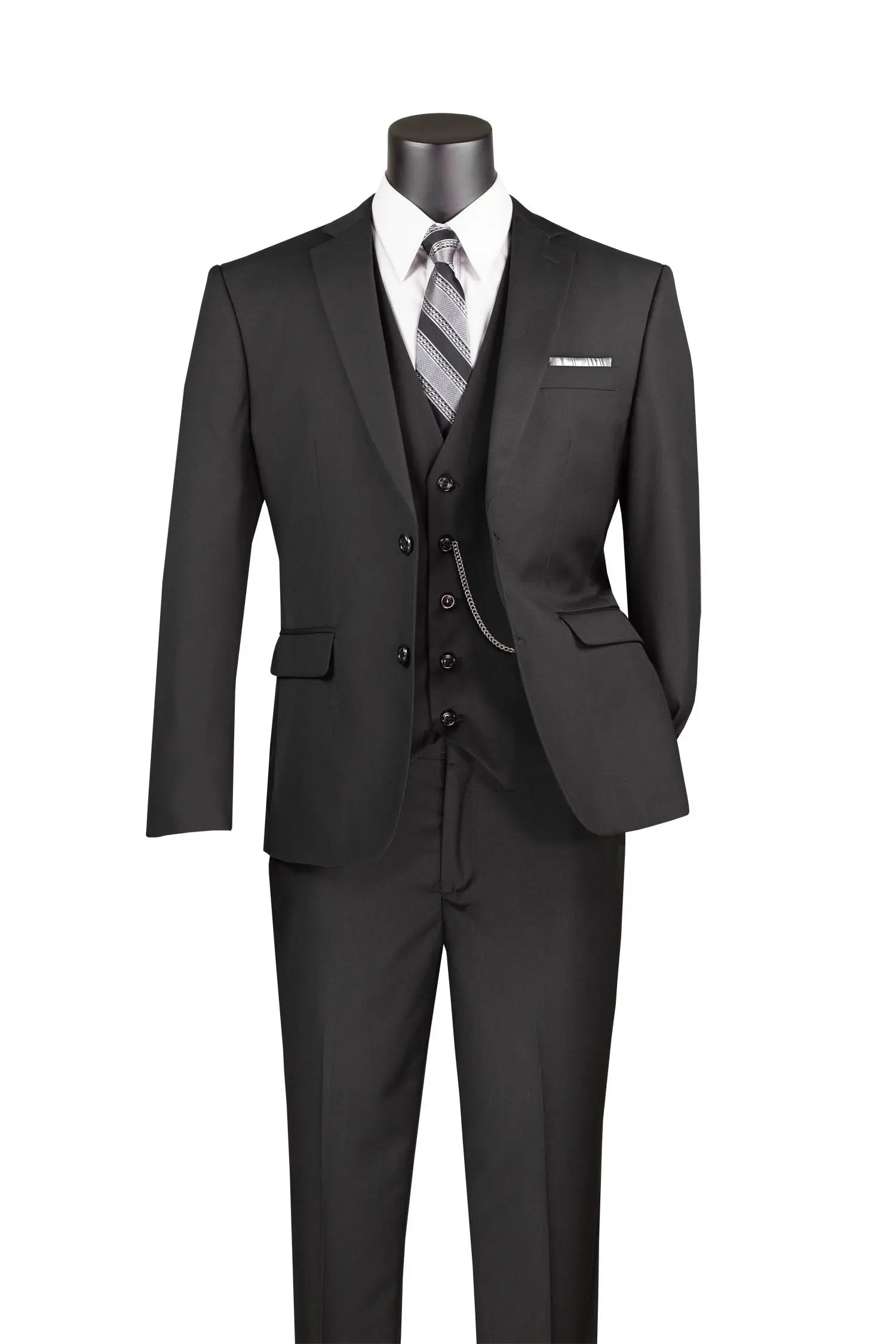 3 PC Men's Slim Fit Suit M & R Clothing