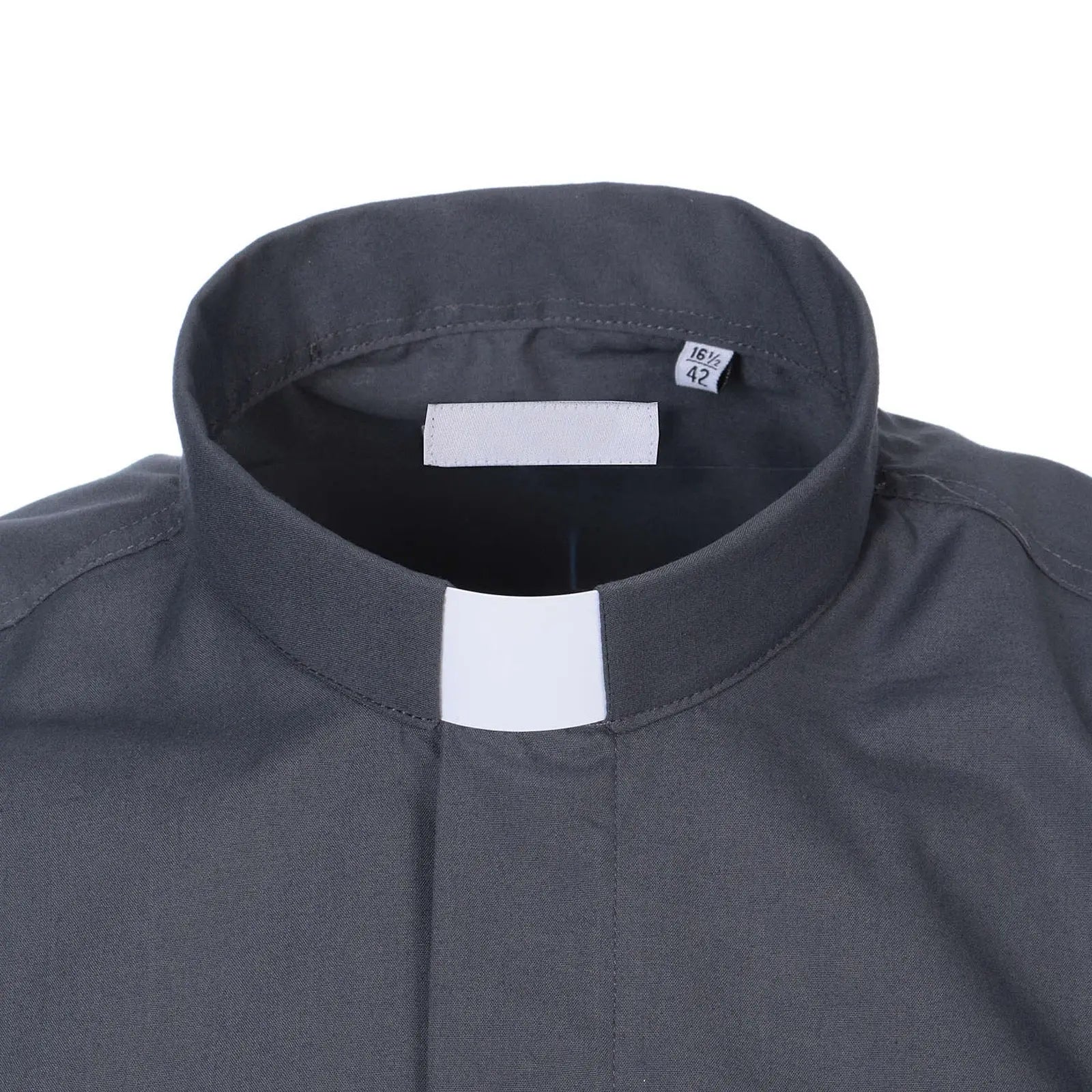 Ladies Long Sleeve Tab Collar Clergy Shirt M & R Clothing
