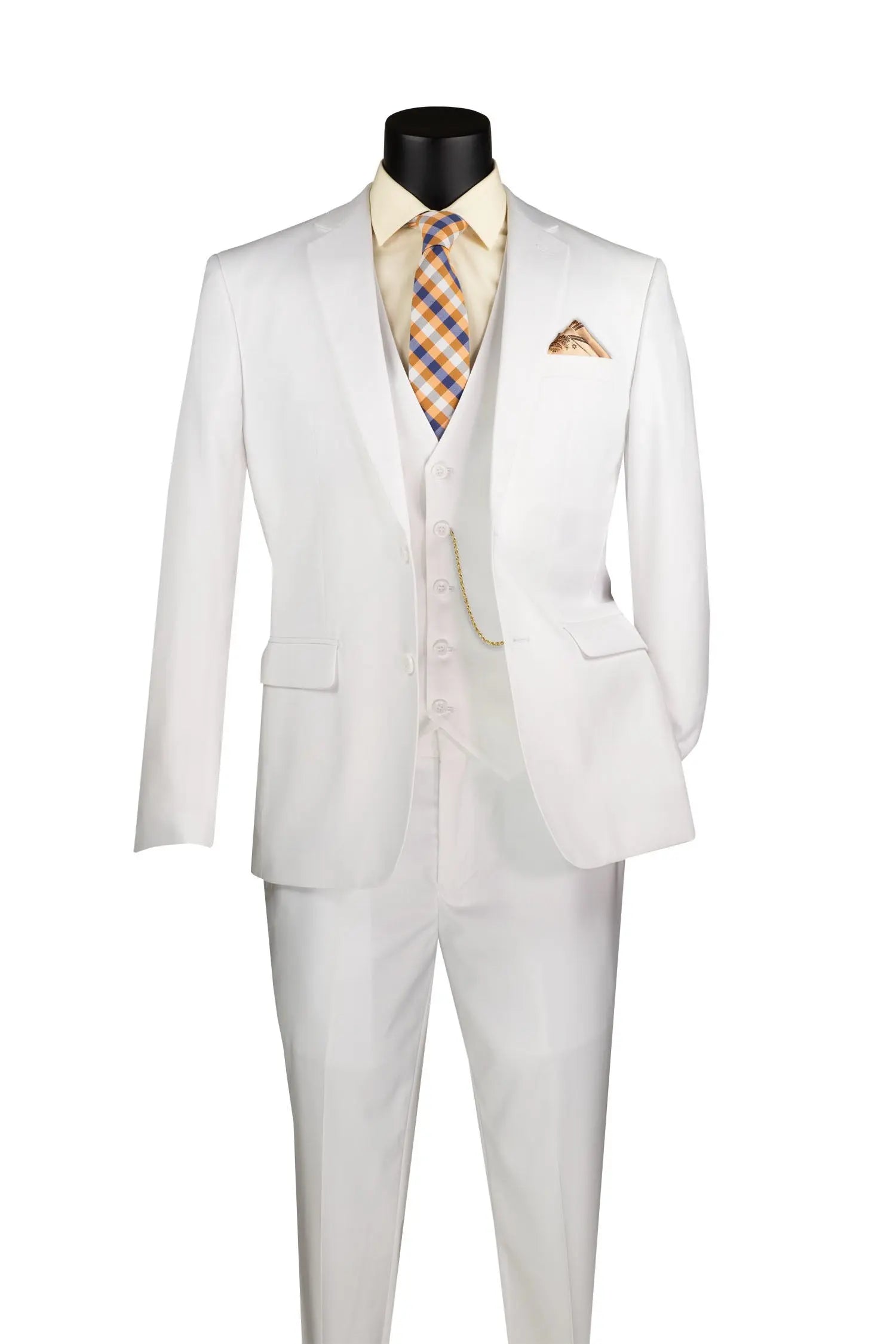 3 PC Men's Slim Fit Suit M & R Clothing