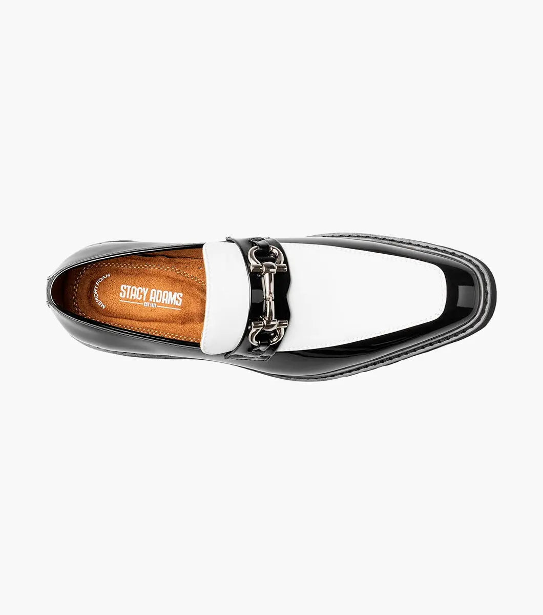 Stacy Adams Carabello Slip On Horsebit Patent Leather Slip On M & R Clothing