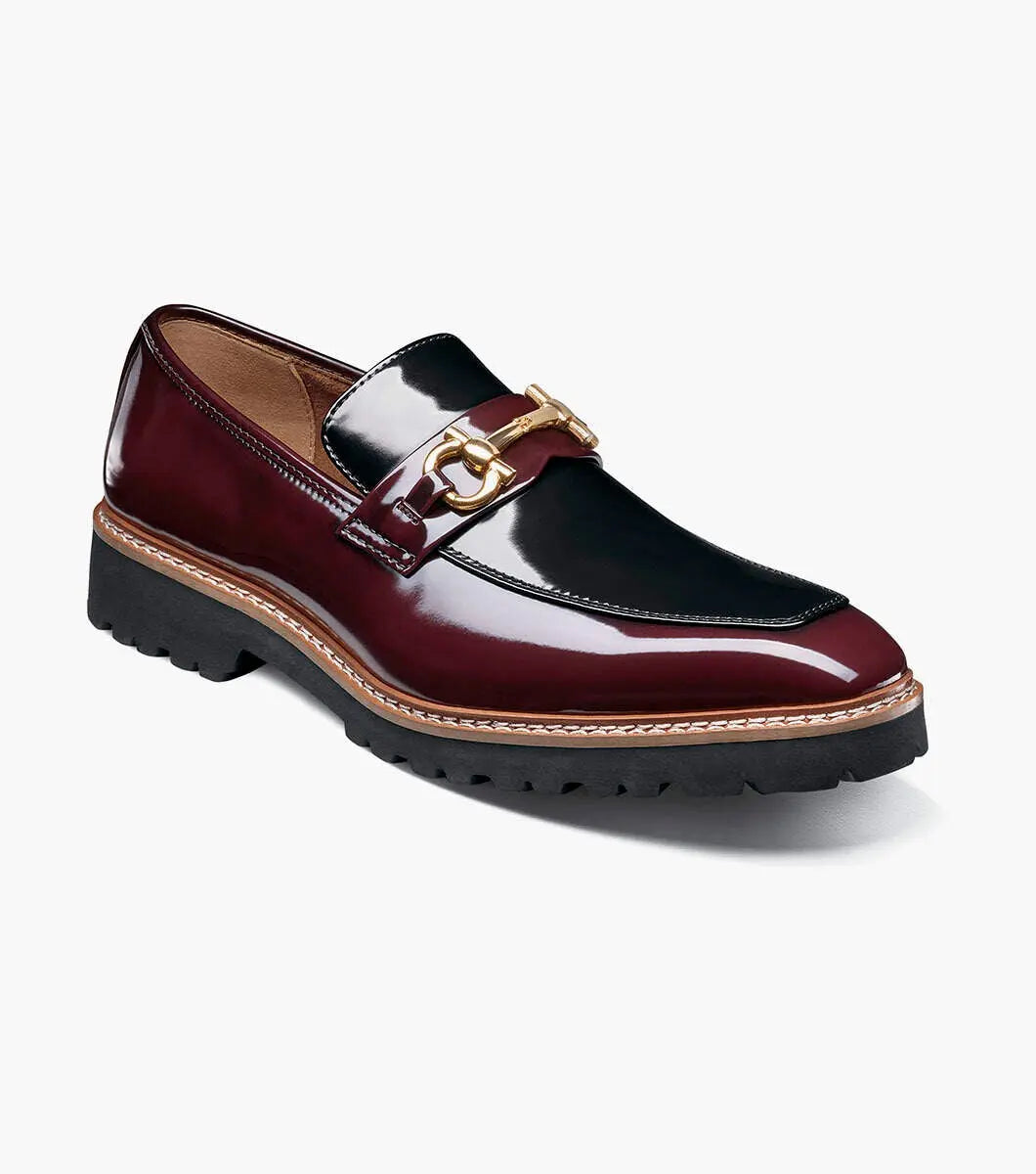Stacy Adams Carabello Slip On Horsebit Patent Leather Slip On M & R Clothing