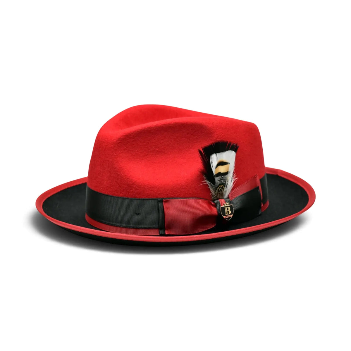 PRESTON 2-tone Fedora by Bruno Capello M & R Clothing M & R Clothing Mens-Hats