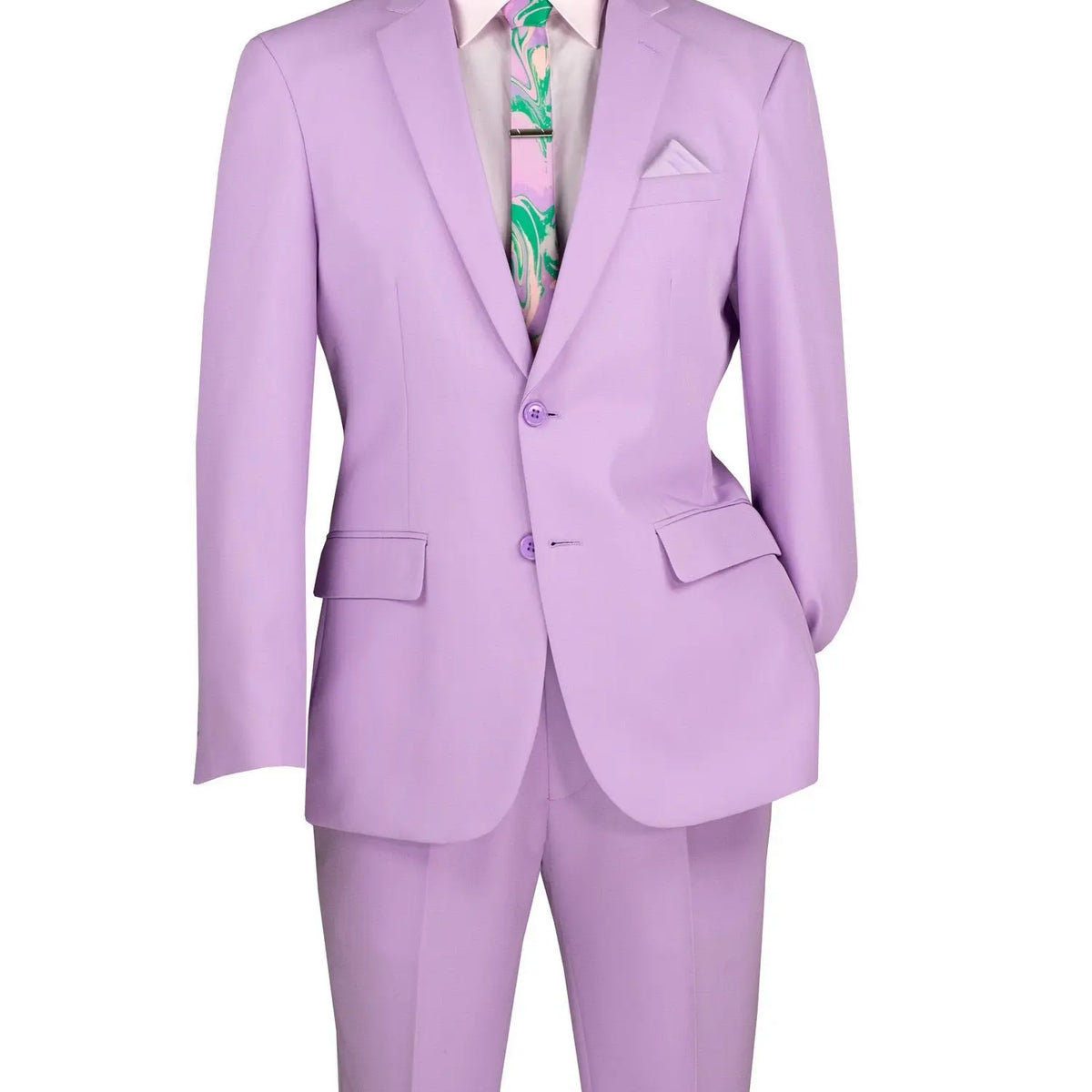 2-Piece Basic Slim Fit M & R Clothing