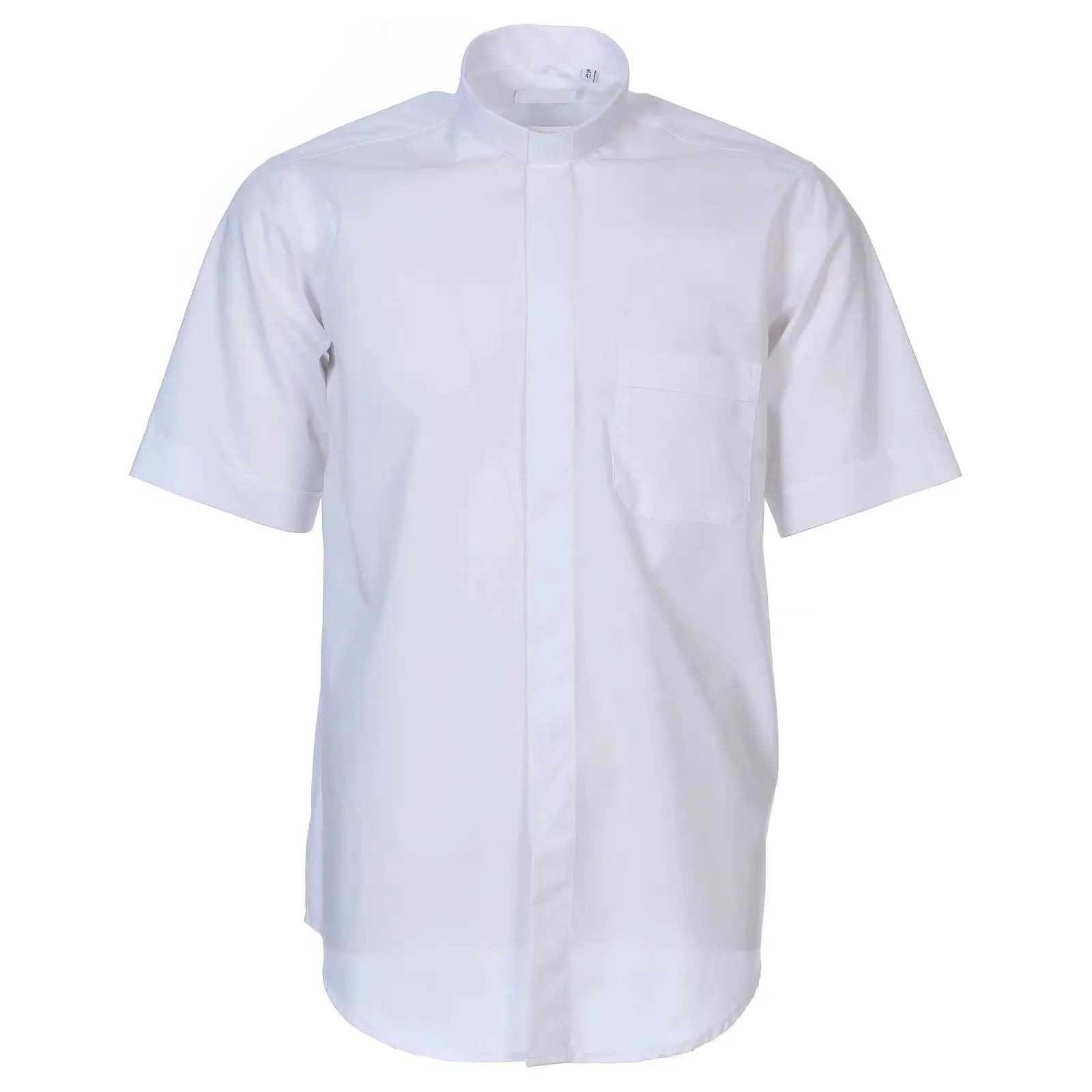 Short Sleeve Men's Tab Clergy Shirt M & R Clothing