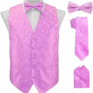 Paisley printed vest set M & R Clothing M & R Clothing Mens-vest