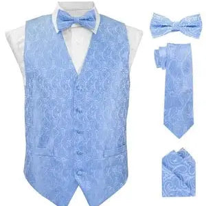 Paisley printed vest set M & R Clothing M & R Clothing Mens-vest