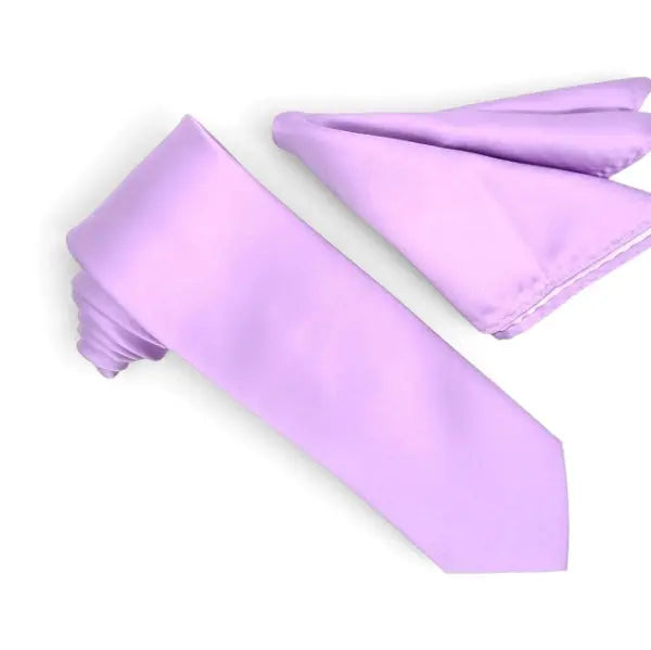 Stacy Adams Heavy Satin Tie and Pocket Square Set Stacy Adams M & R Clothing Mens-Accessories
