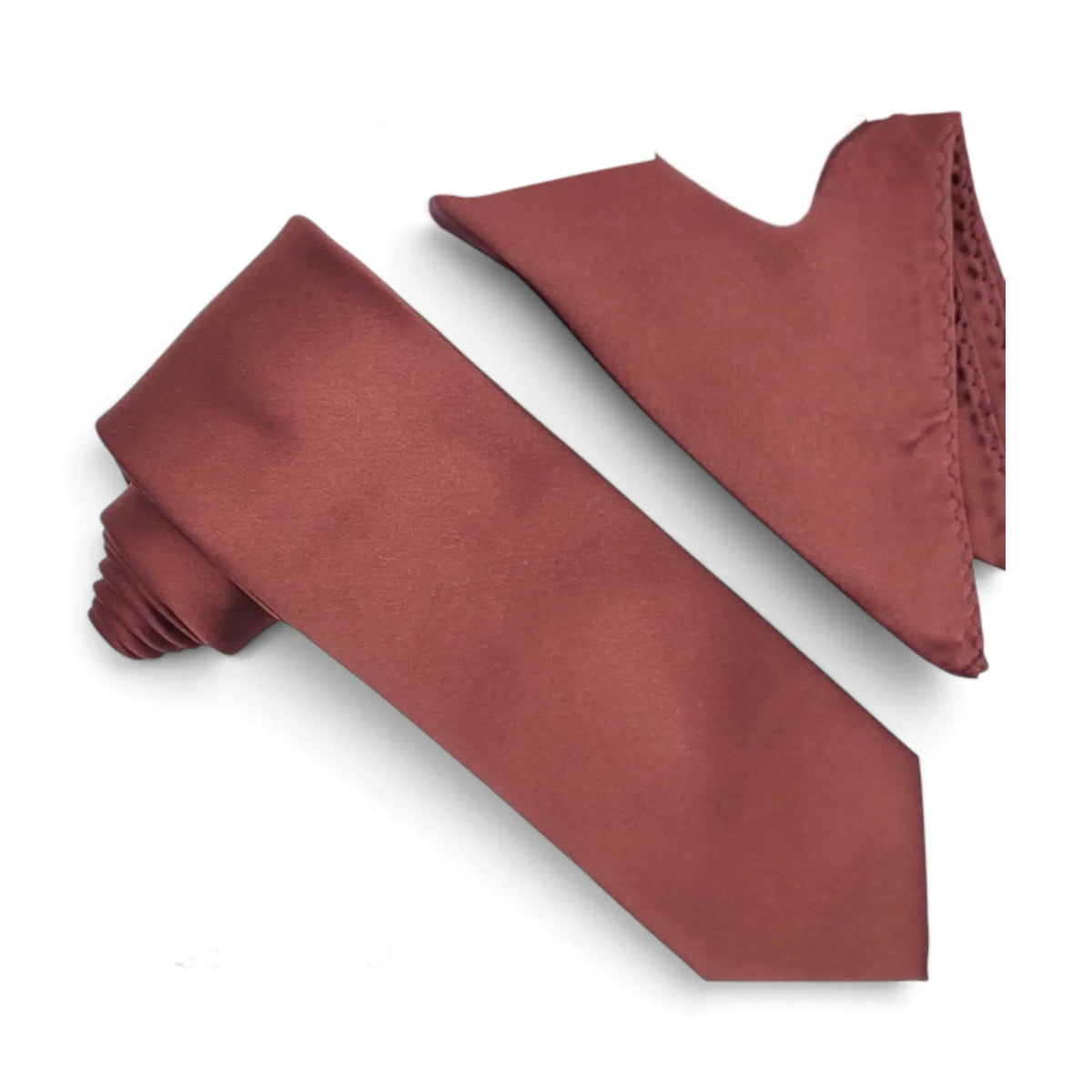 Stacy Adams Heavy Satin Tie and Pocket Square Set Stacy Adams M & R Clothing Mens-Accessories