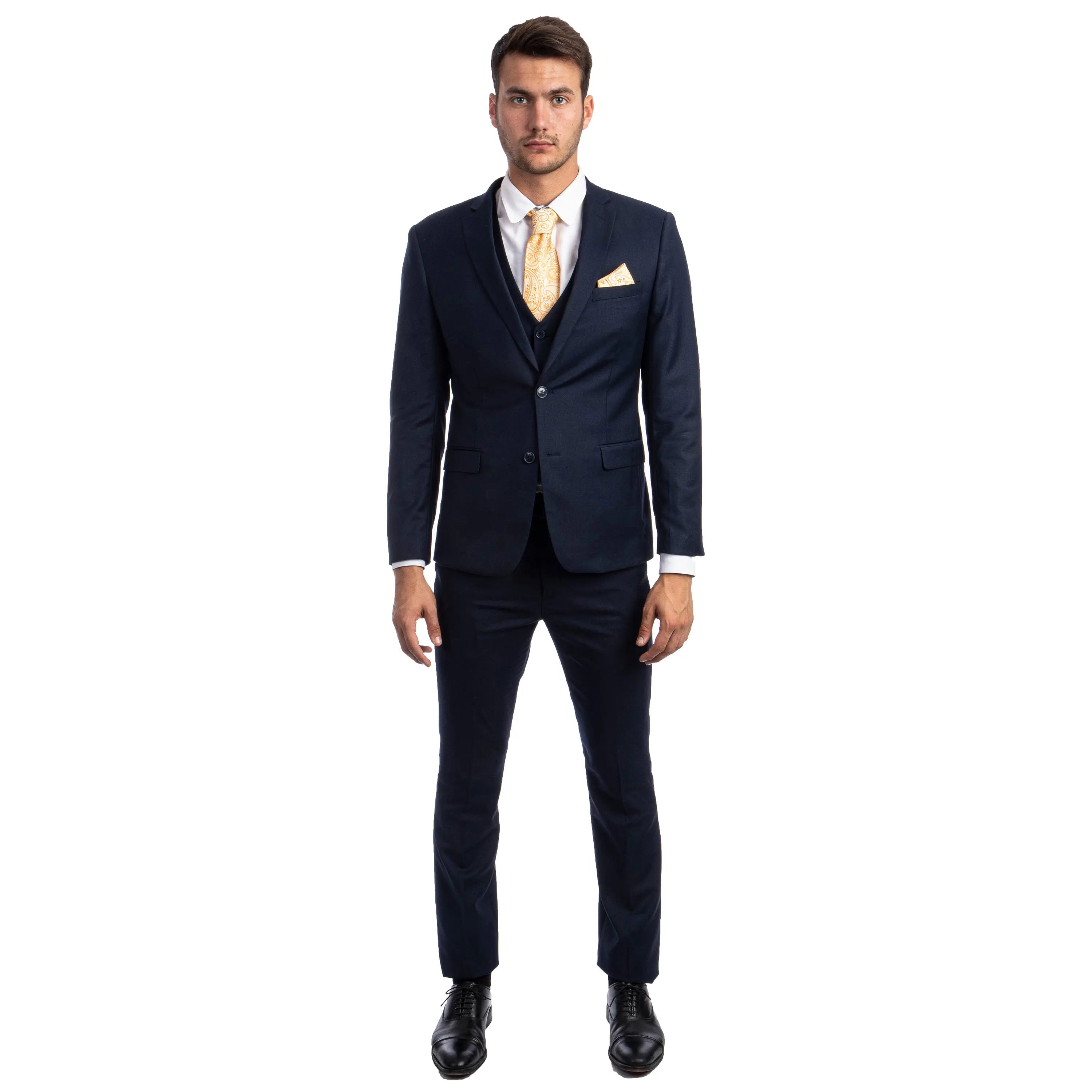 Men's Skinny-Fit Solid 3pc Suit Sean Alexander