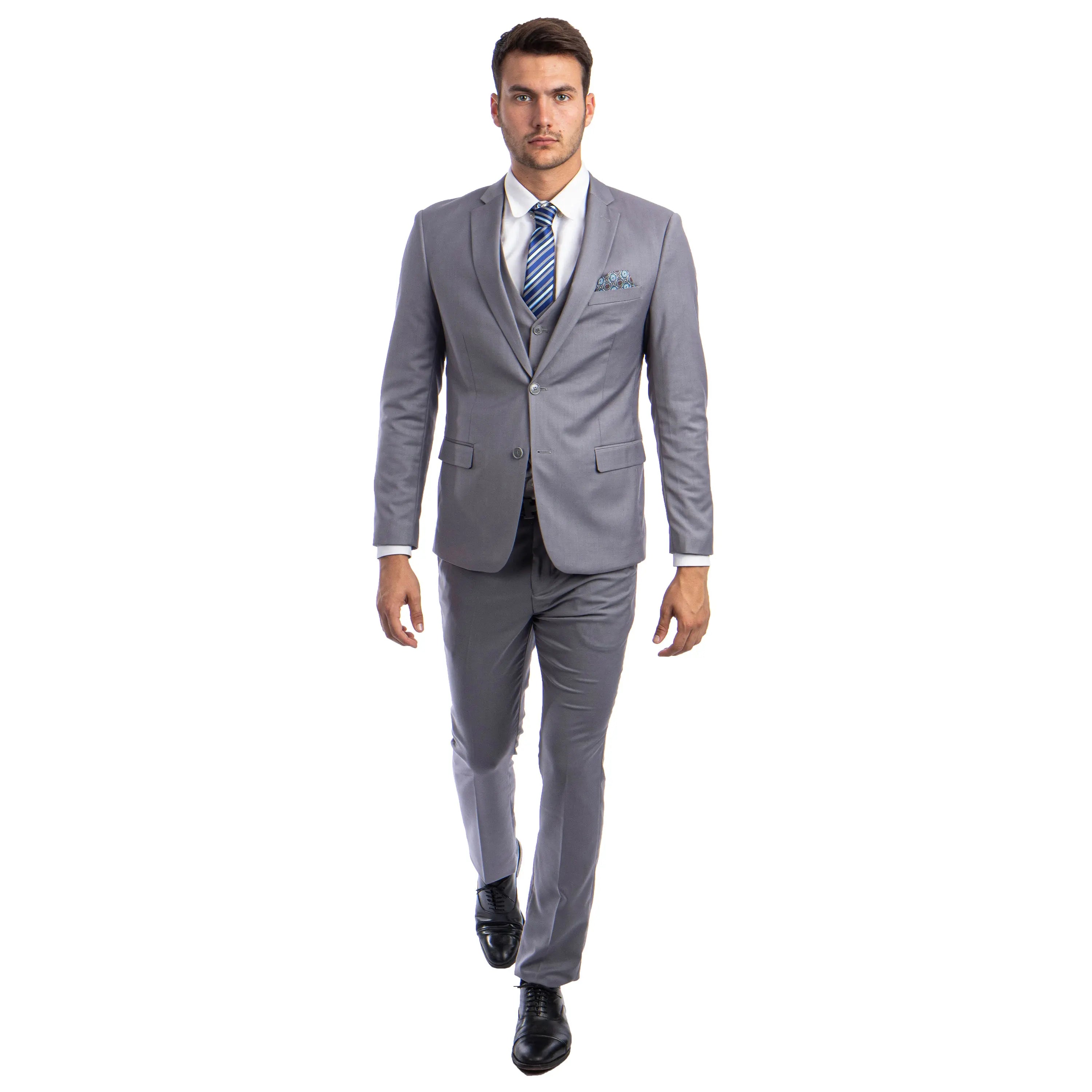 Men's Skinny-Fit Solid 3pc Suit Sean Alexander