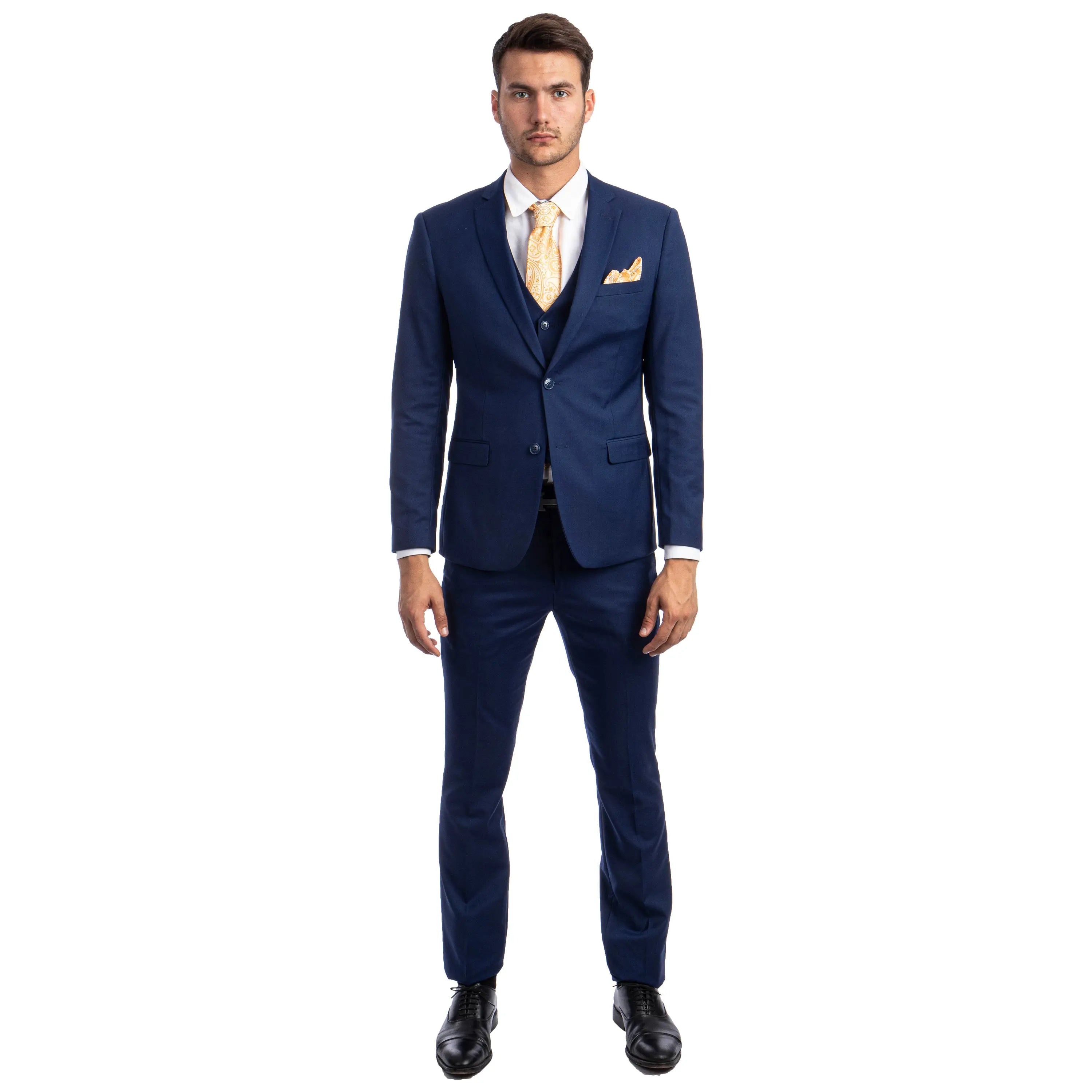 Men's Skinny-Fit Solid 3pc Suit Sean Alexander