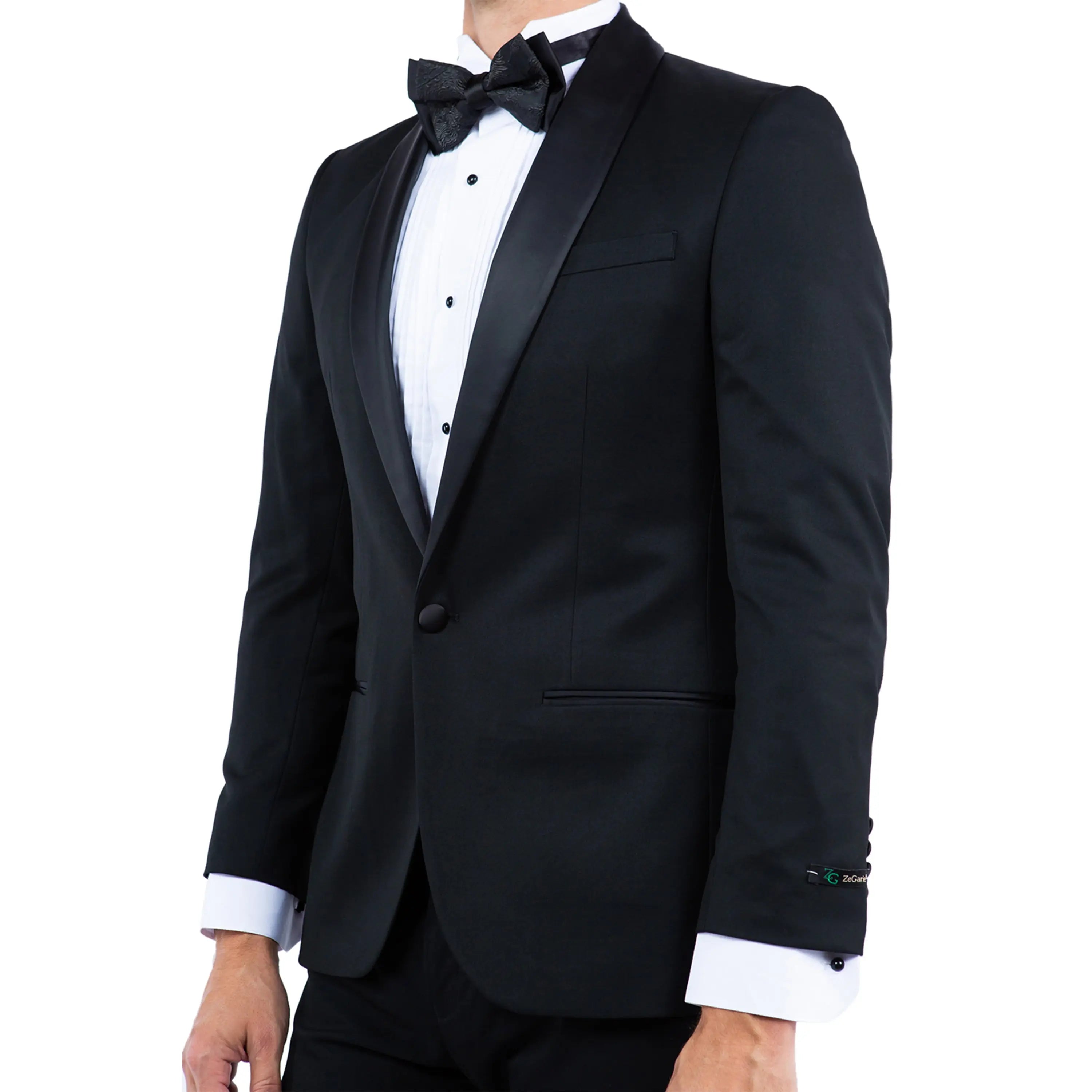 Zegarie Men's Tailored-Fit Tuxedo Jacket w/ Shawl Collar Zegarie