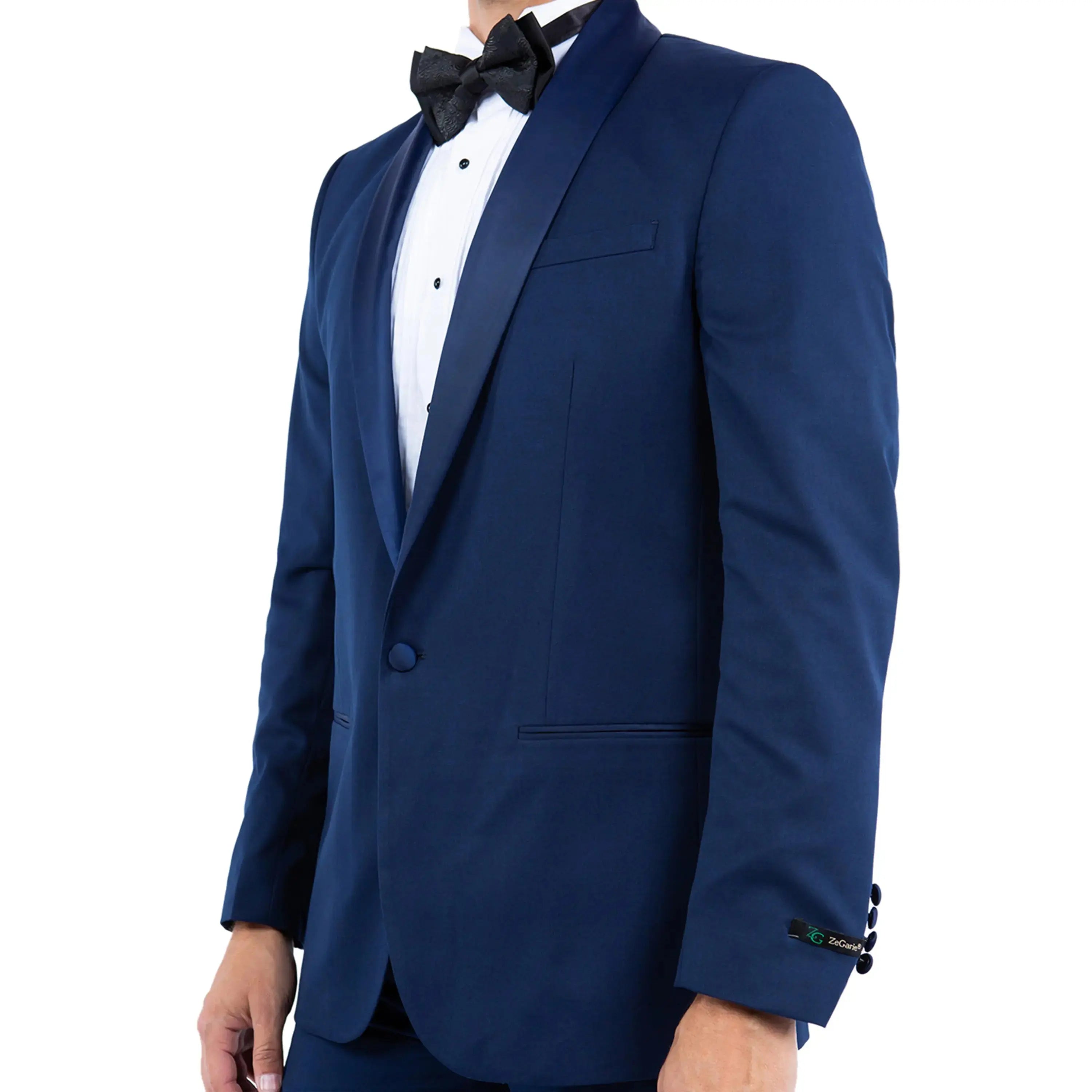 Zegarie Men's Tailored-Fit Tuxedo Jacket w/ Shawl Collar Zegarie
