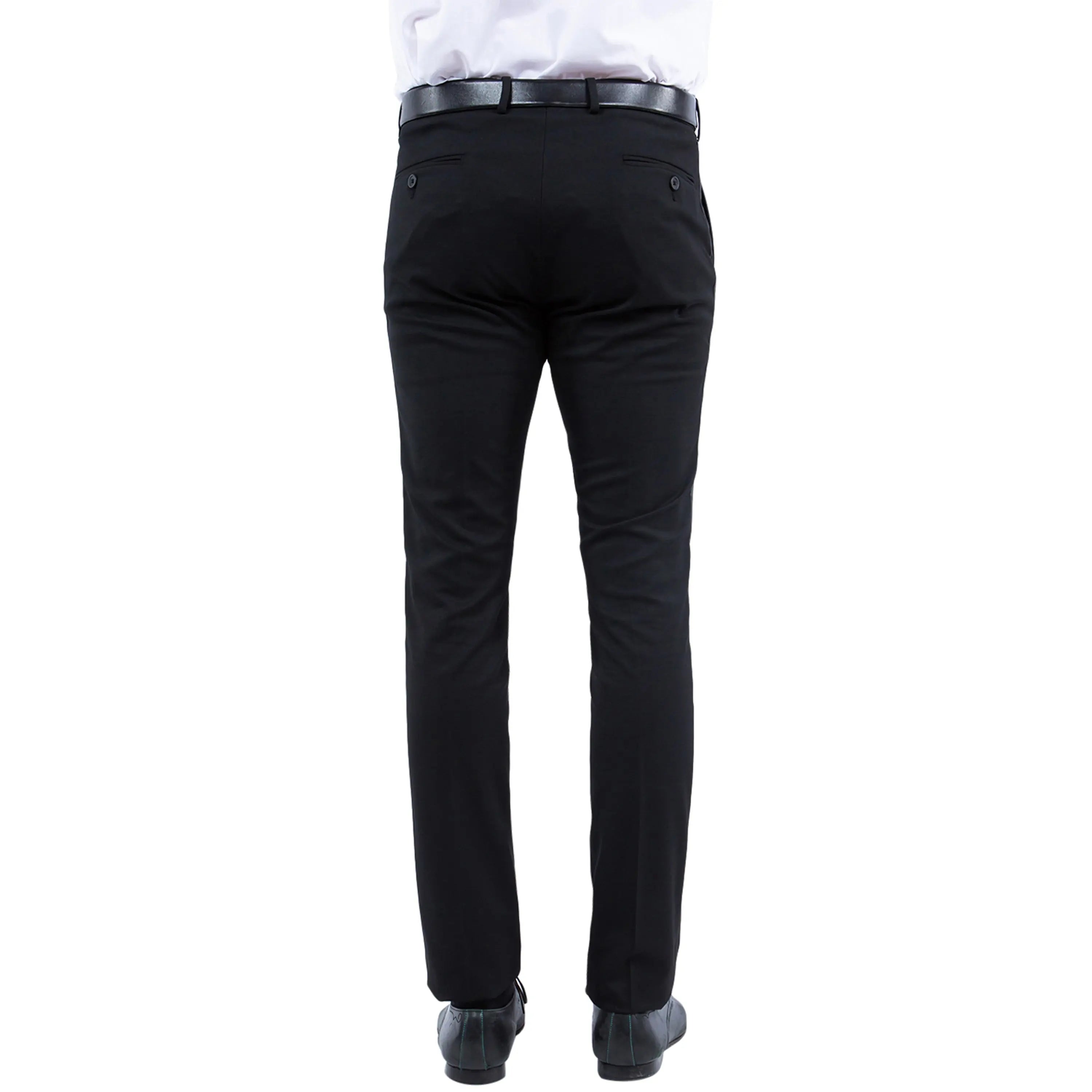 Zegarie Men's Solid Tuxedo Dress Pants – Formal Tuxedo Trousers Zegarie