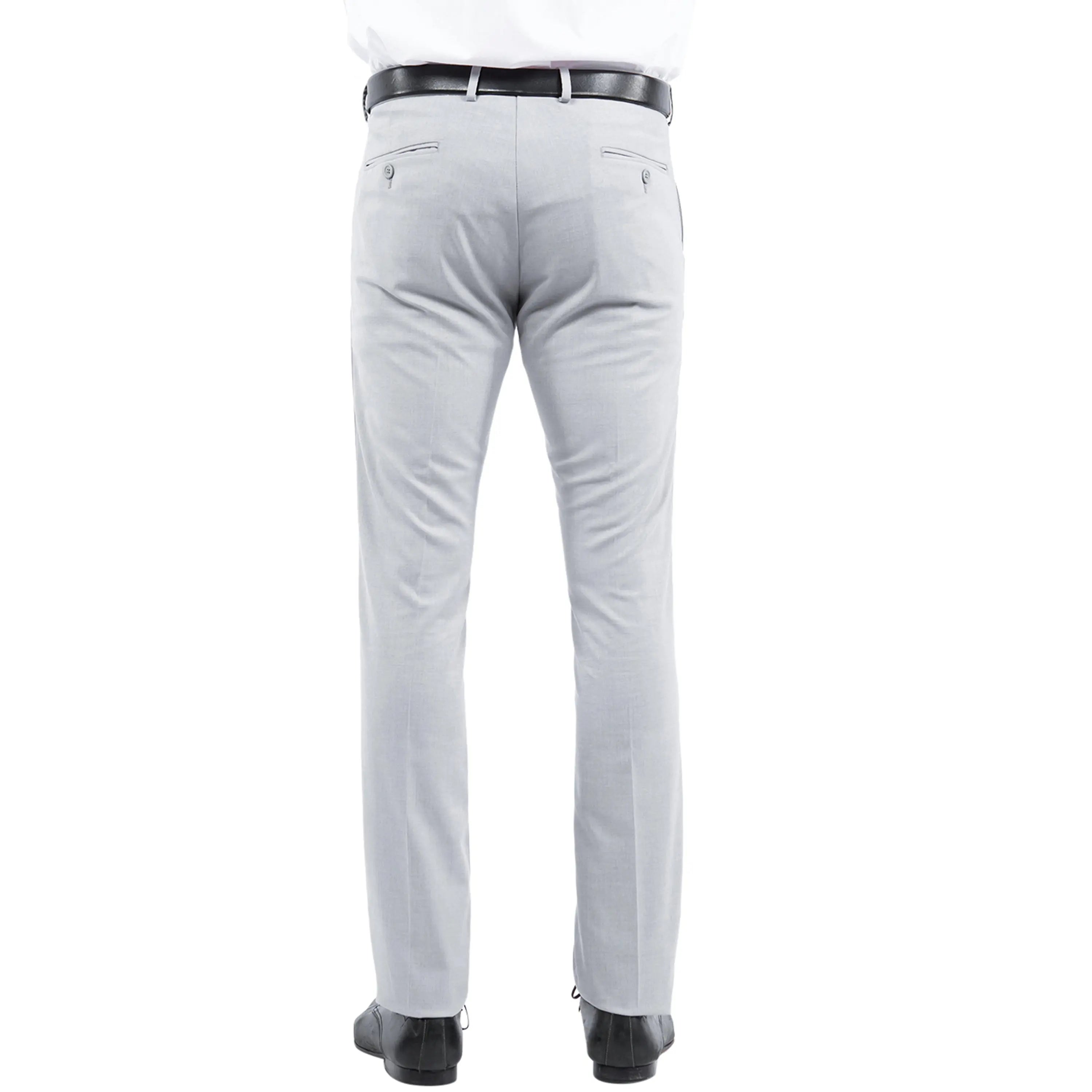 Zegarie Men's Solid Tuxedo Dress Pants – Formal Tuxedo Trousers Zegarie