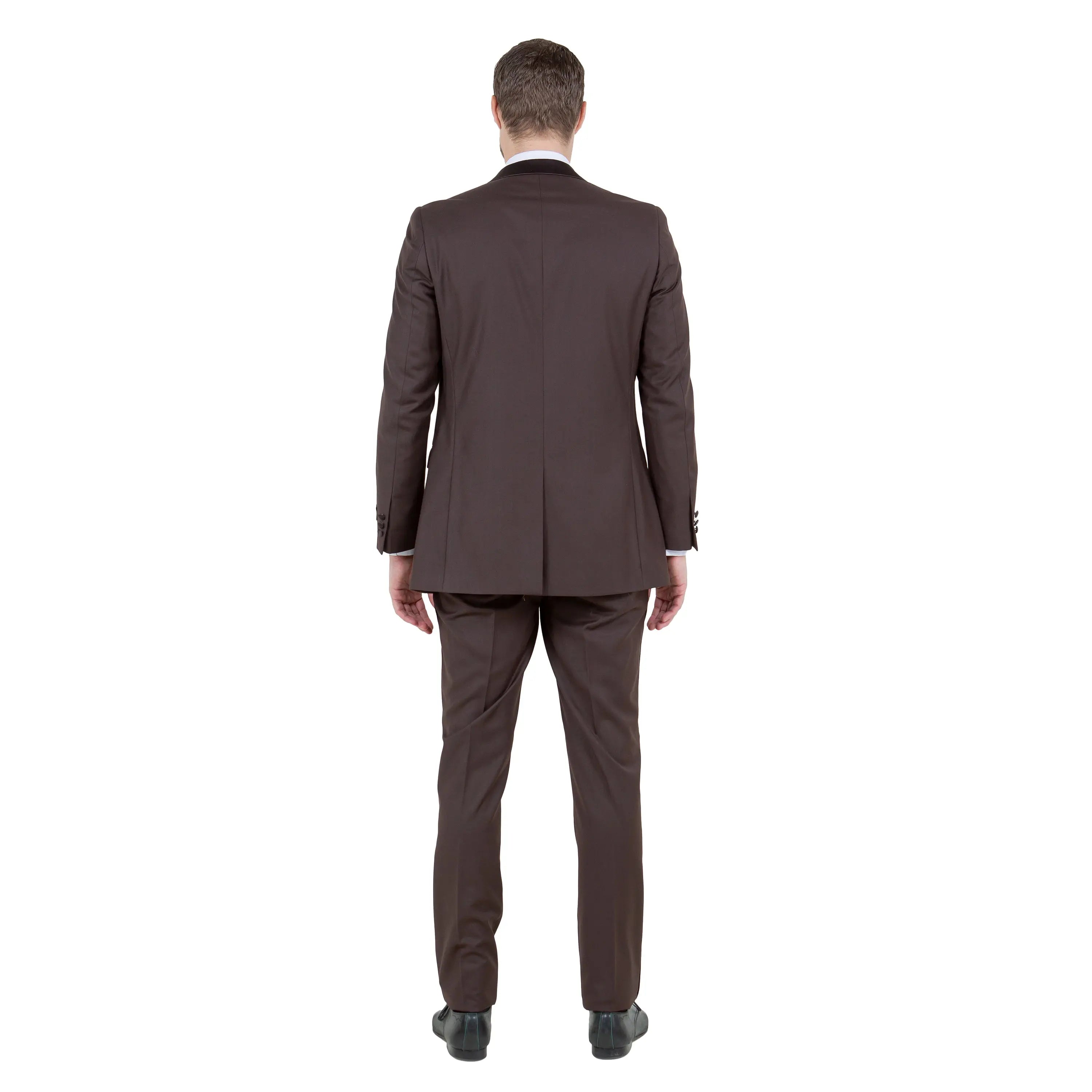 Bryan Michaels Men's One-Button Tuxedo | Satin Peak Lapel Bryan Michaels