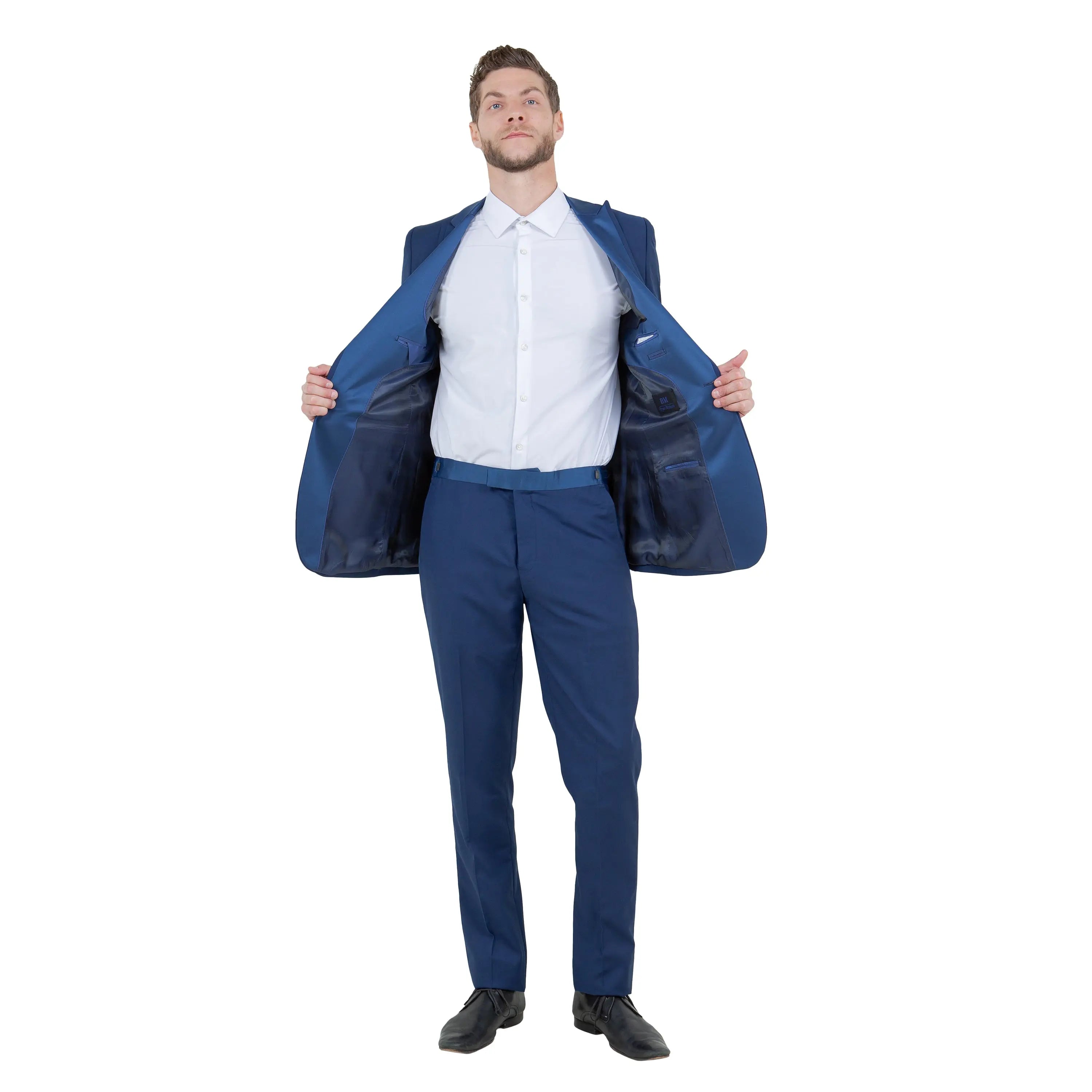 Bryan Michaels Men's One-Button Tuxedo | Satin Peak Lapel Bryan Michaels
