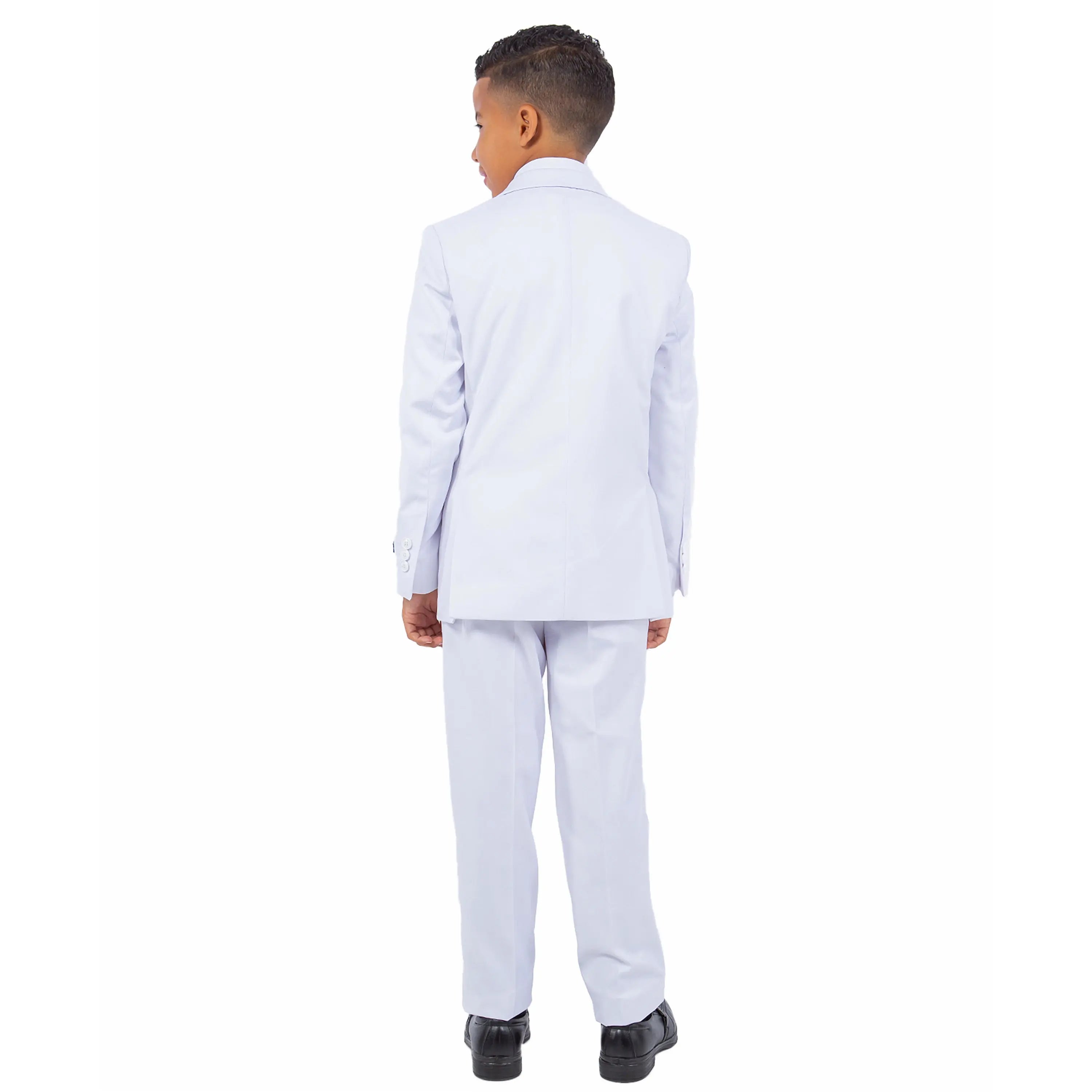 Perry Ellis Boy's 5pc Solid Suit Perry Ellis