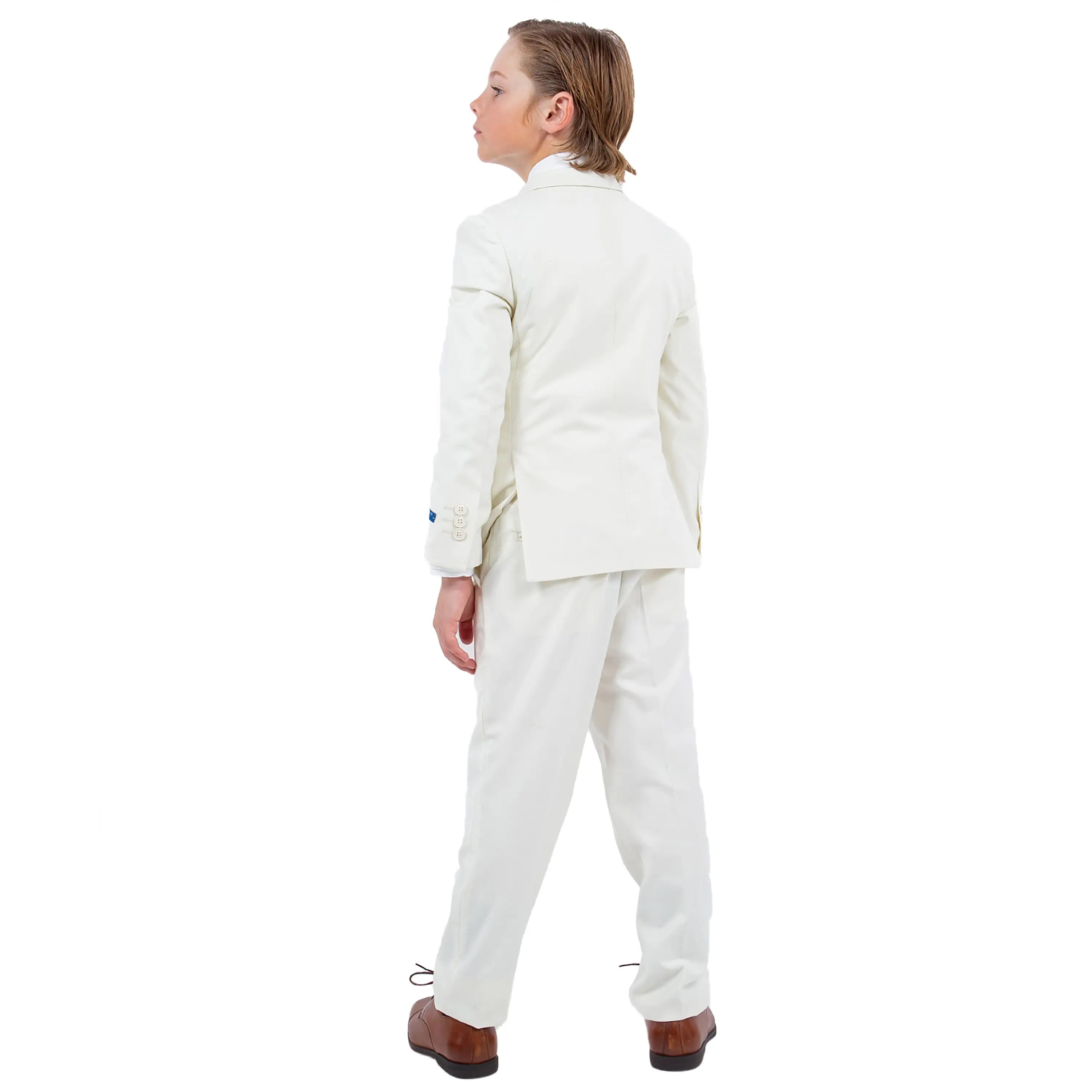 Perry Ellis Boy's 5pc Solid Suit Perry Ellis