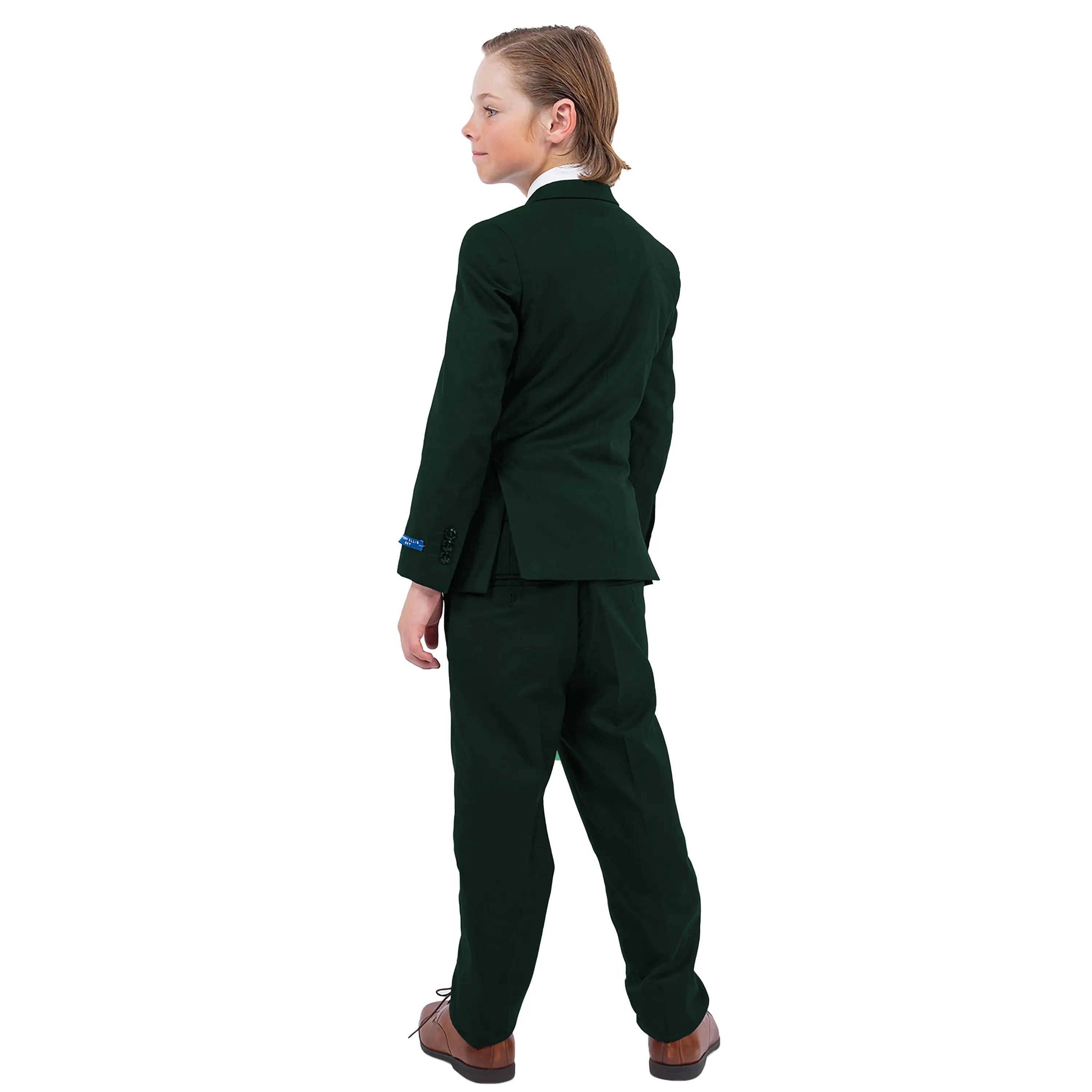 Perry Ellis Boy's 5pc Solid Suit Perry Ellis