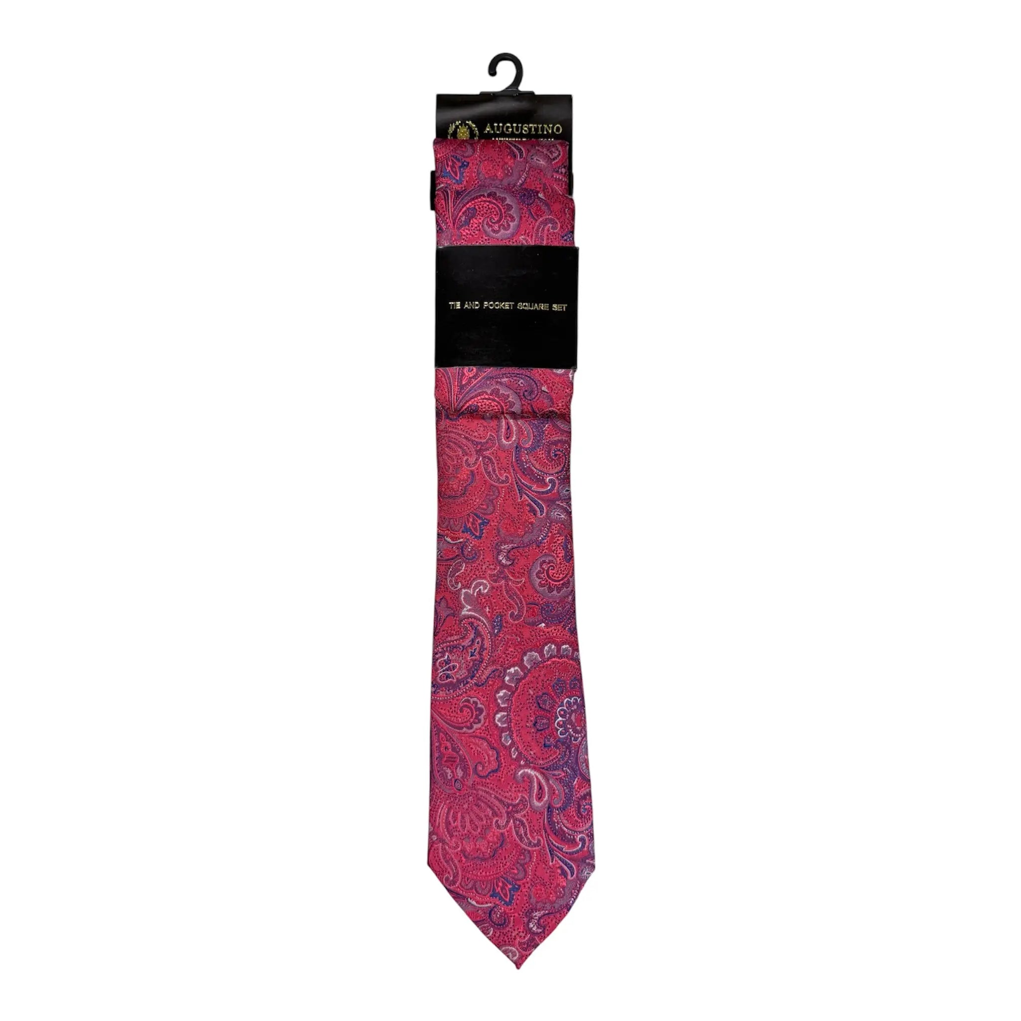 Paisley Augustino Tie and Pocket Square Set Augustino