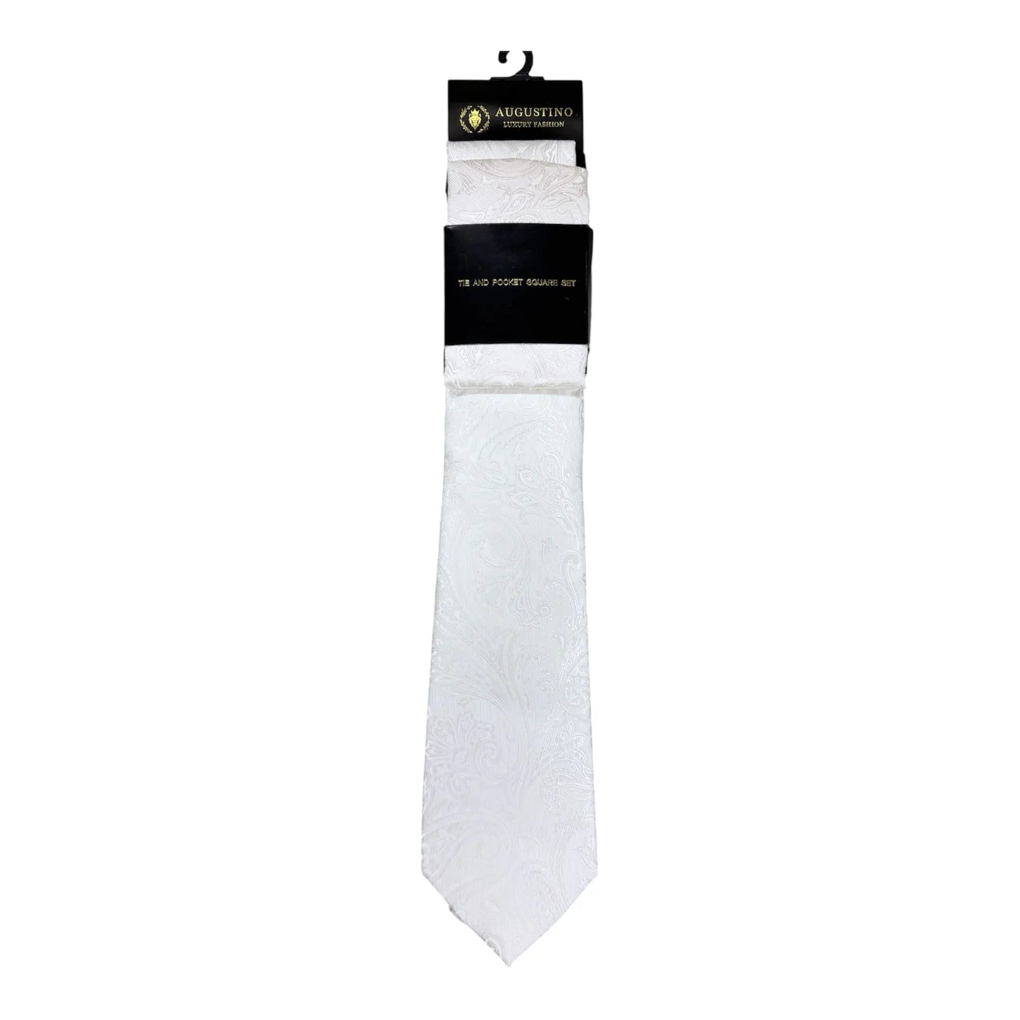 Paisley Augustino Tie and Pocket Square Set Augustino