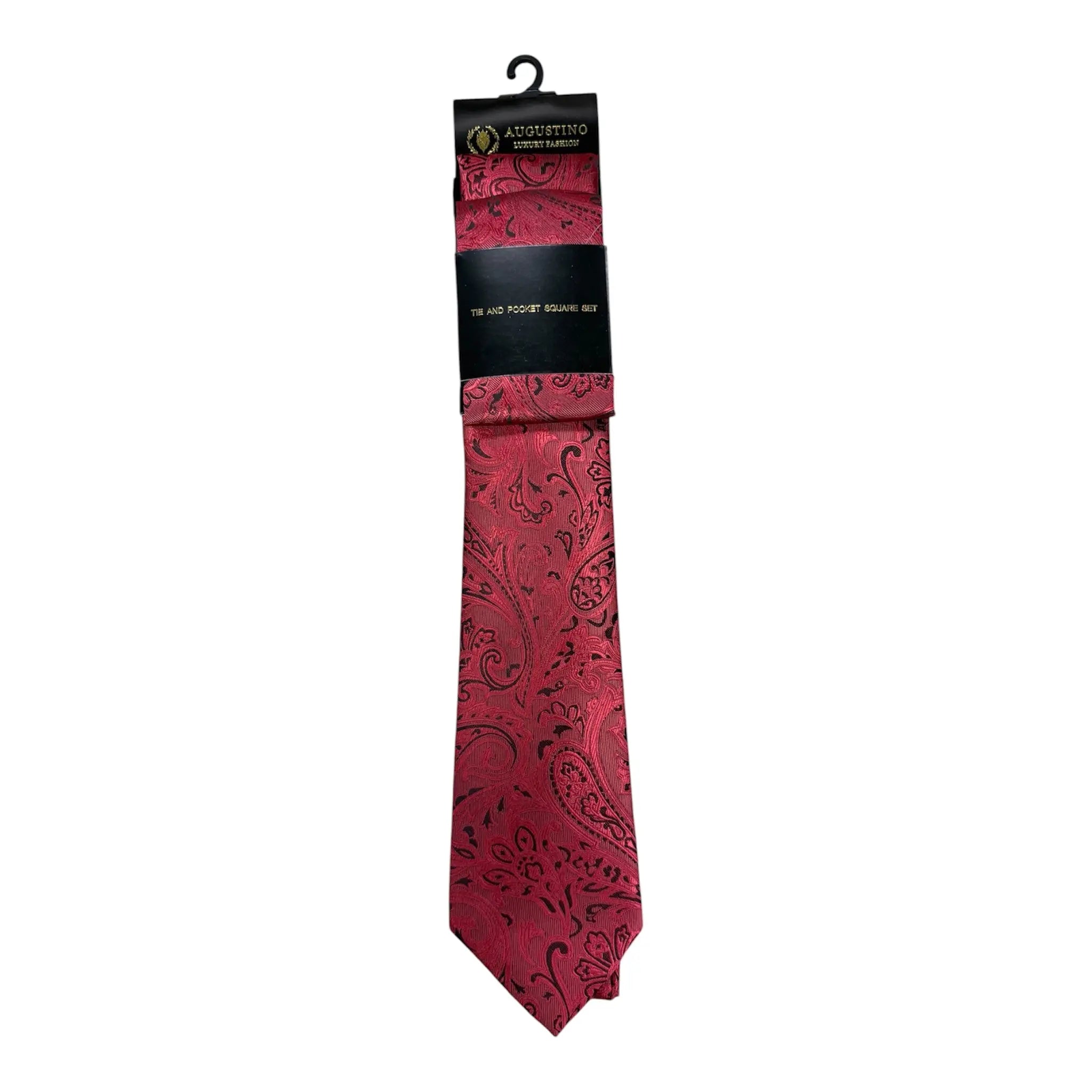 Paisley Augustino Tie and Pocket Square Set Augustino