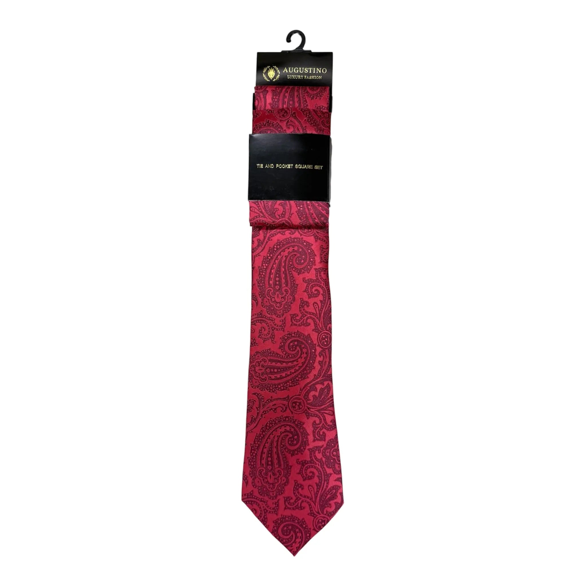 Paisley Augustino Tie and Pocket Square Set Augustino