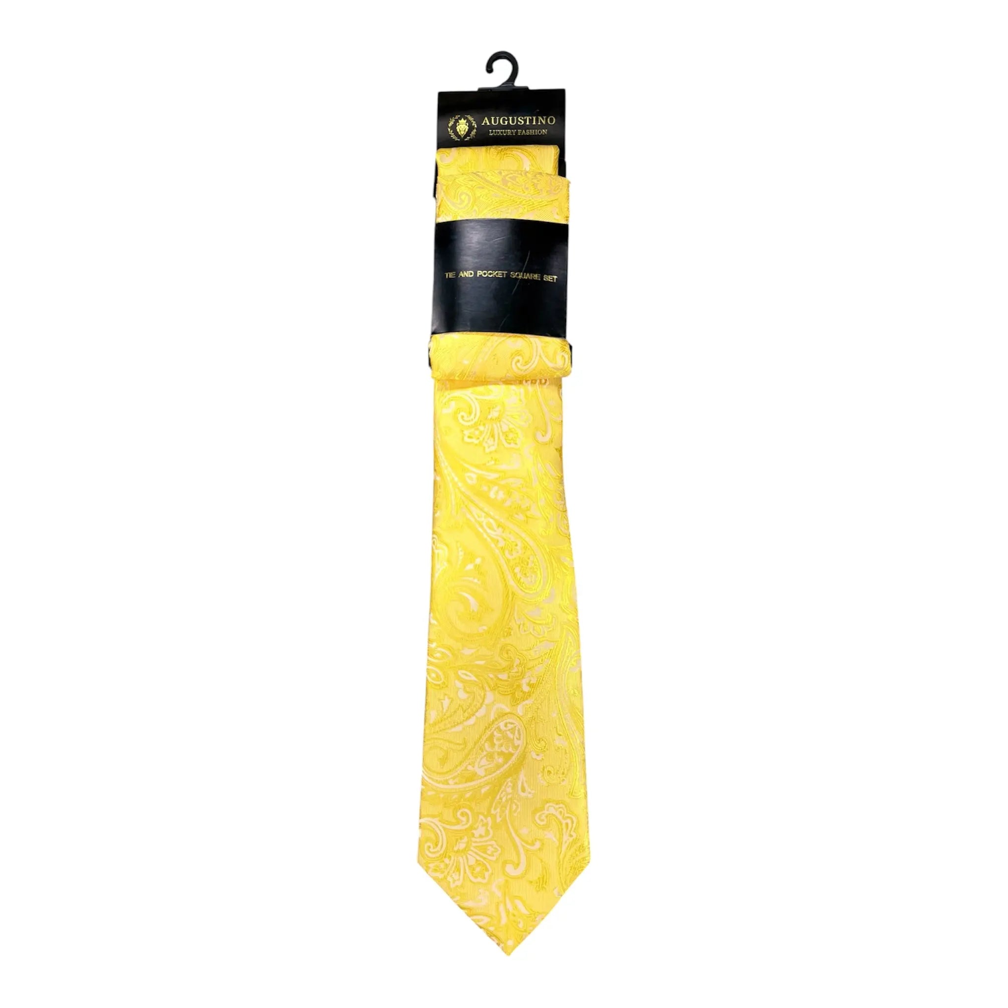 Paisley Augustino Tie and Pocket Square Set Augustino
