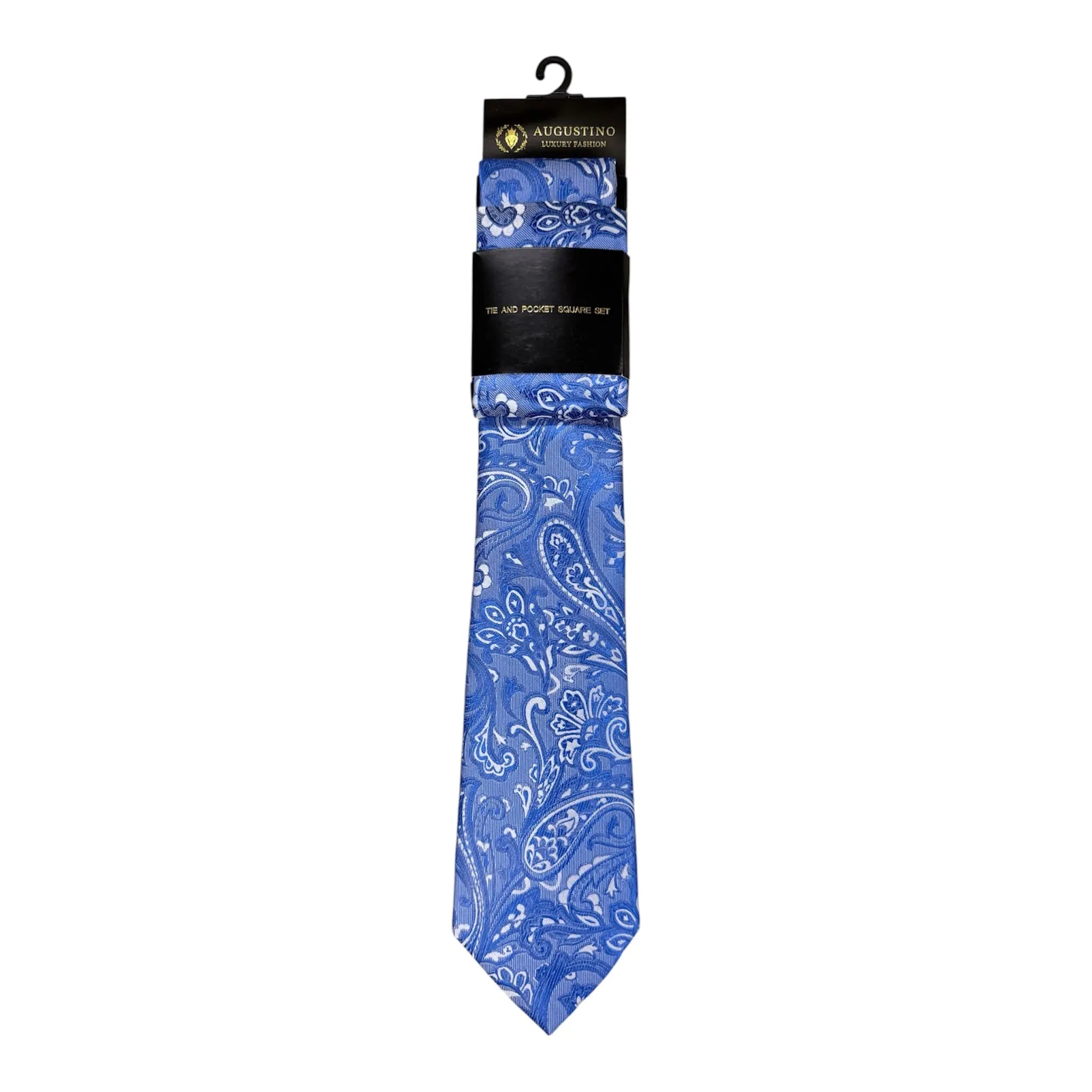Paisley Augustino Tie and Pocket Square Set Augustino