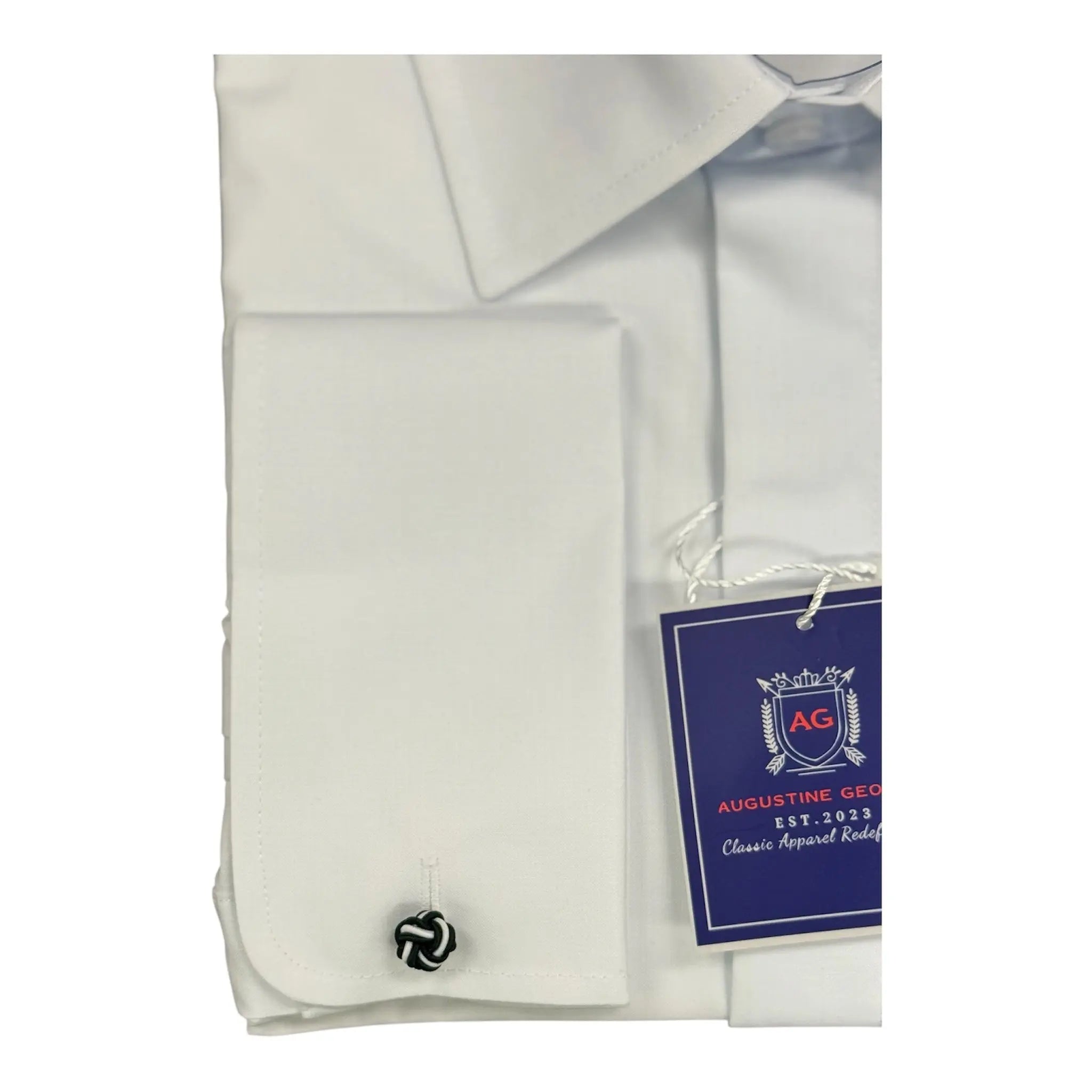 Regular Fit French Cuff Men's Dress Shirt M & R Clothing