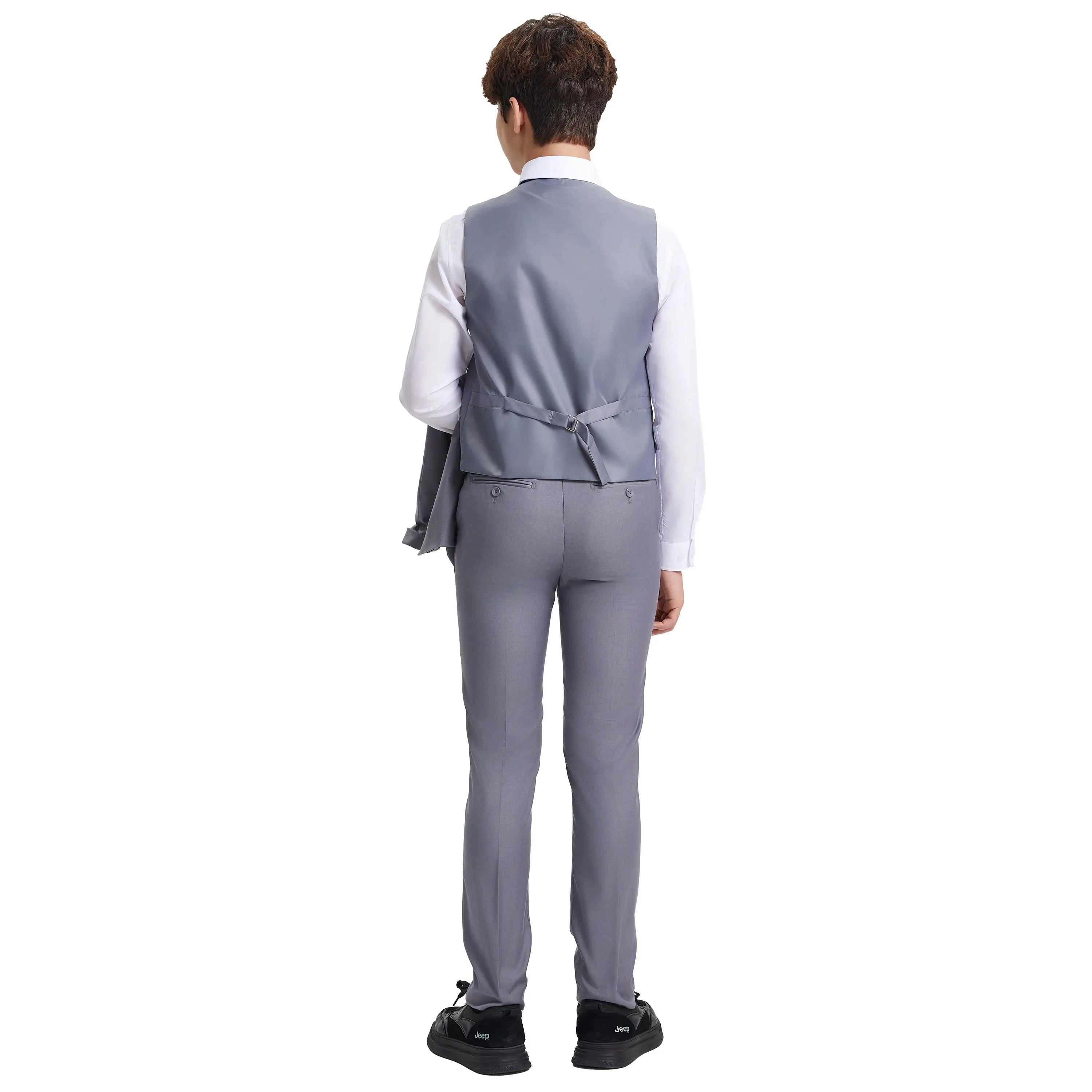 Stacy Adams Boy's 5pc Solid Suit Stacy Adams