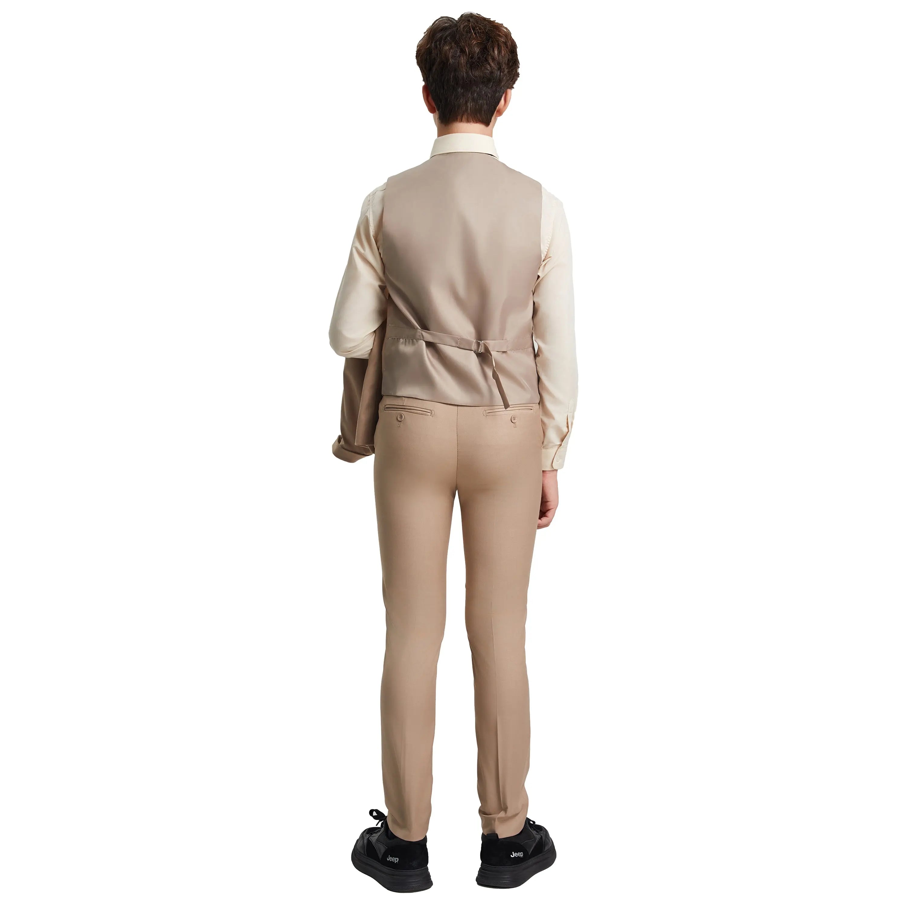 Stacy Adams Boy's 5pc Solid Suit Stacy Adams