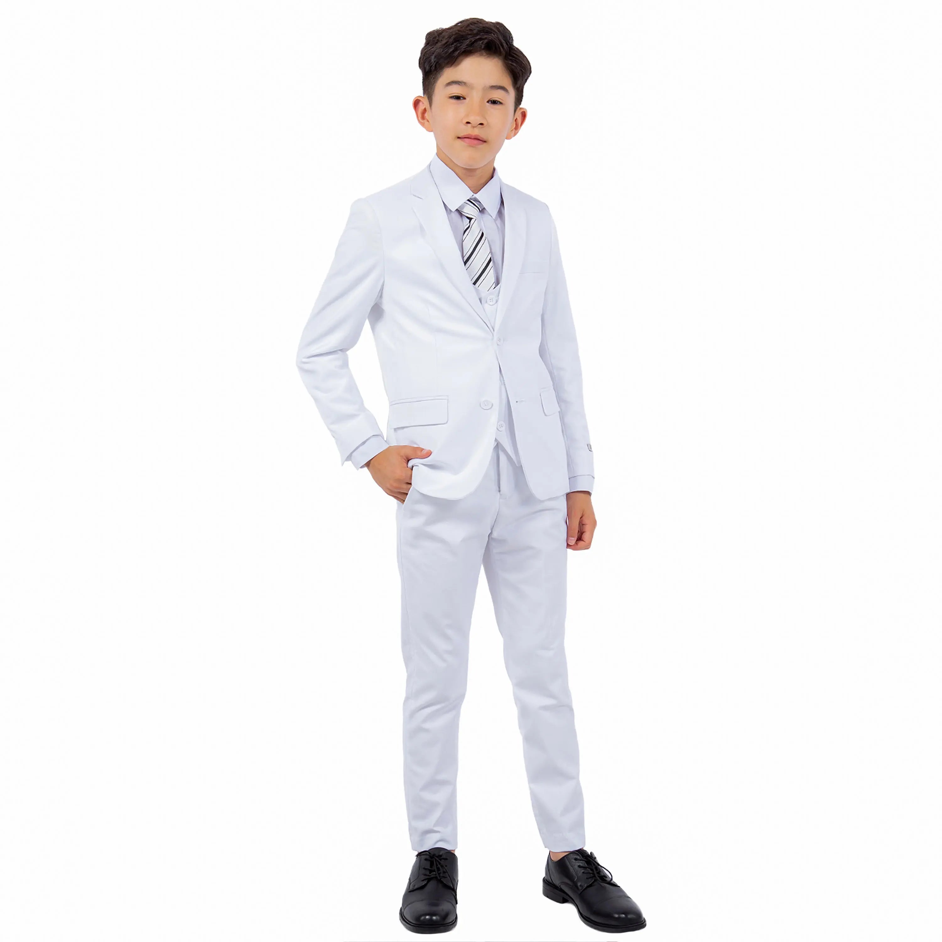 Stacy Adams Boy's 5pc Solid Suit Stacy Adams