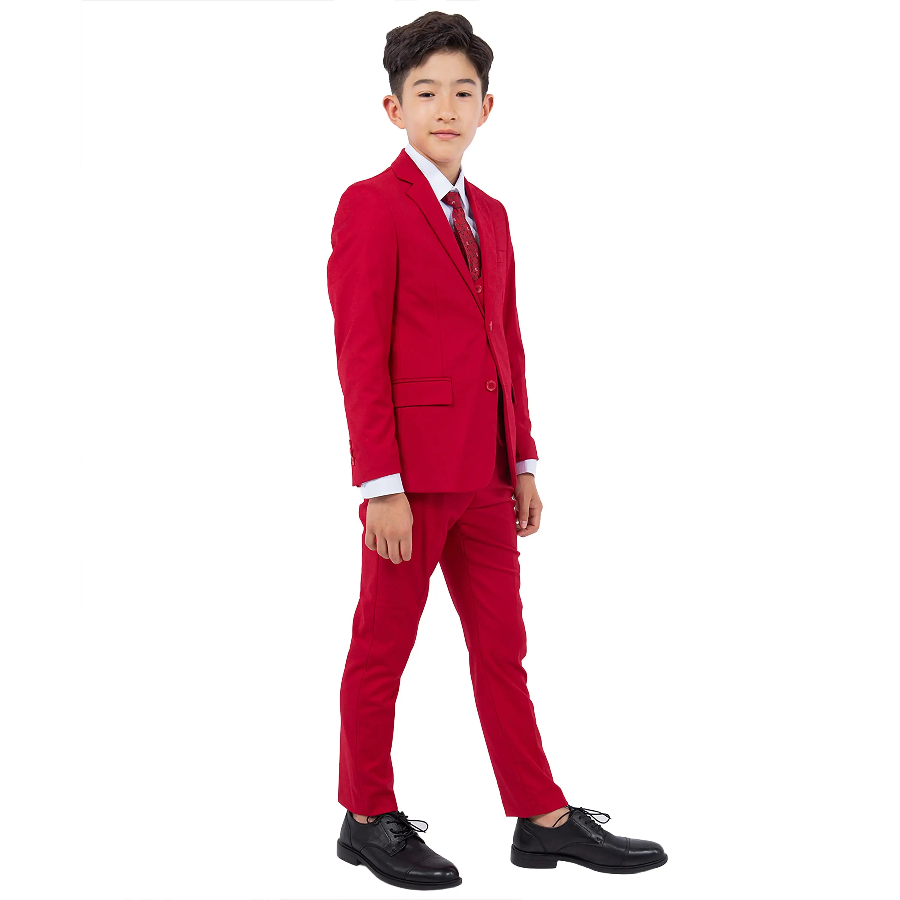 Stacy Adams Boy's 5pc Solid Suit Stacy Adams