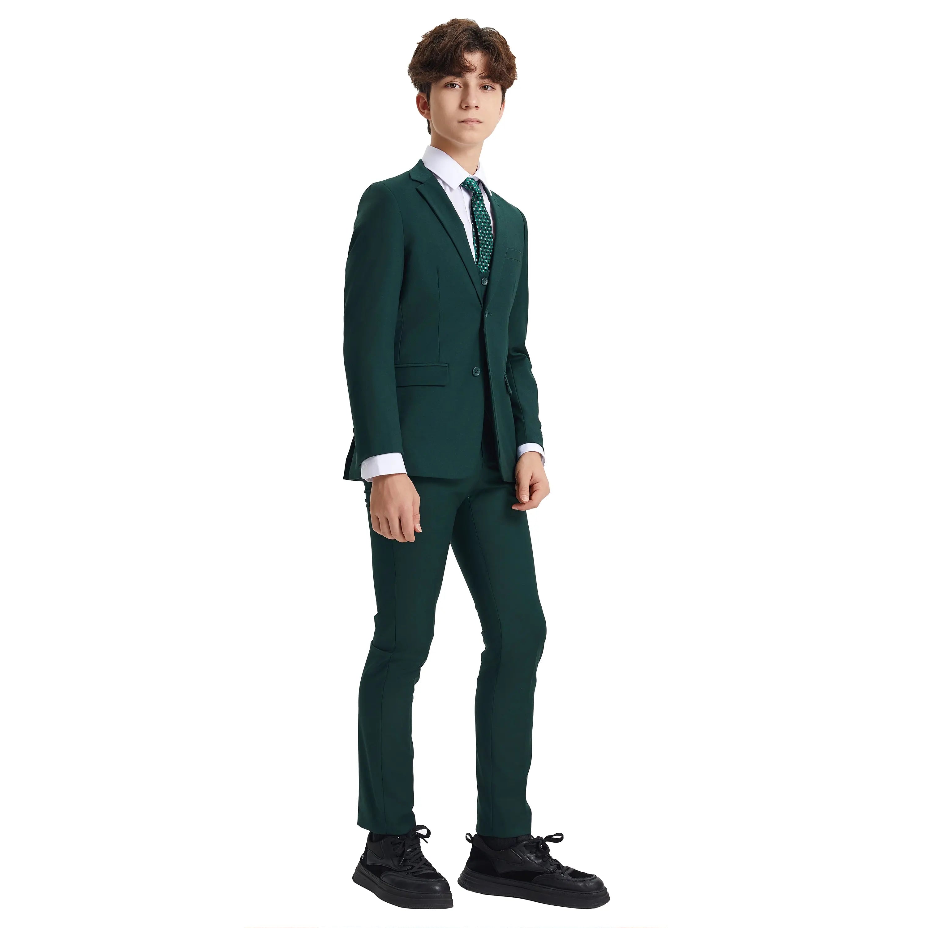 Stacy Adams Boy's 5pc Solid Suit Stacy Adams