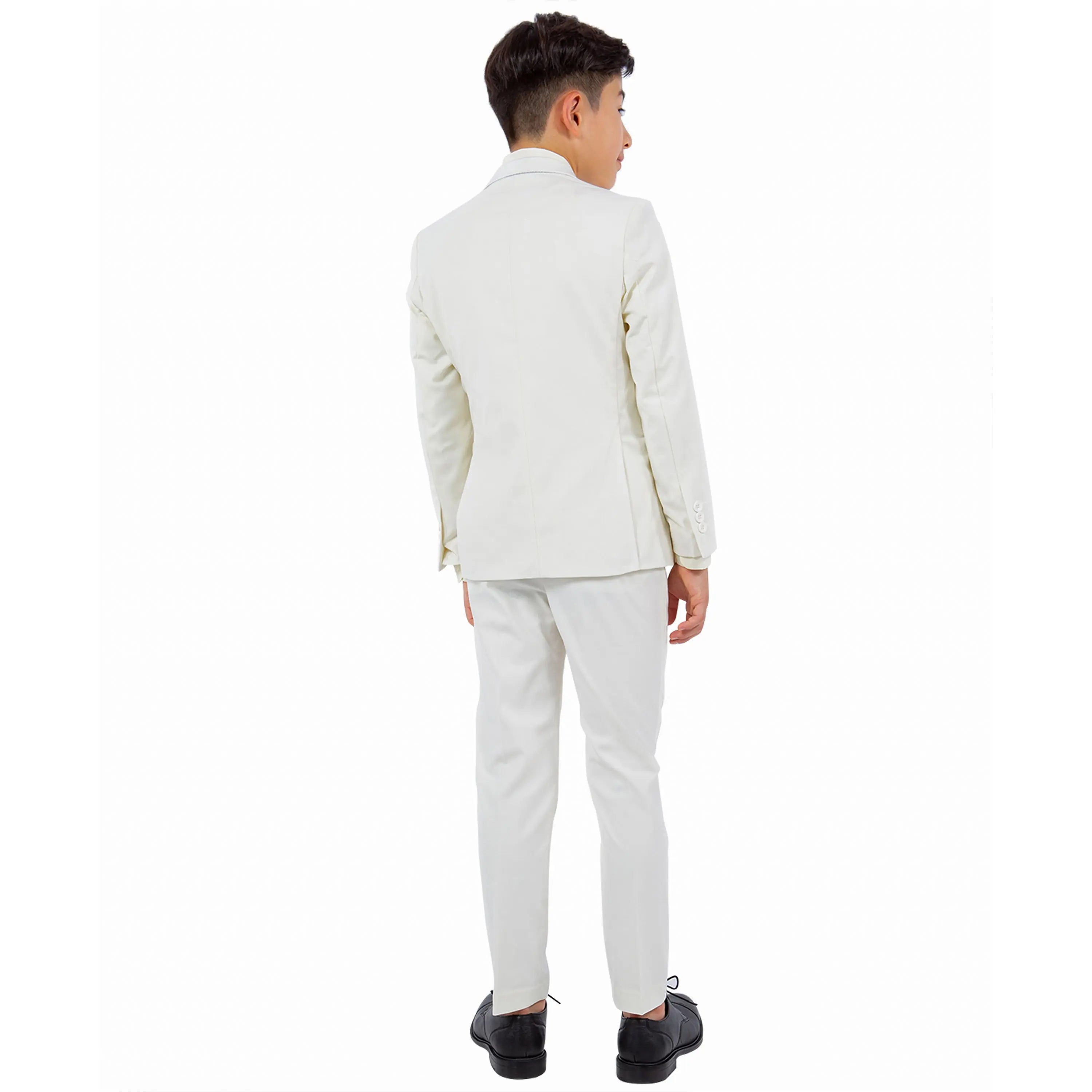 Stacy Adams Boy's 5pc Solid Suit Stacy Adams