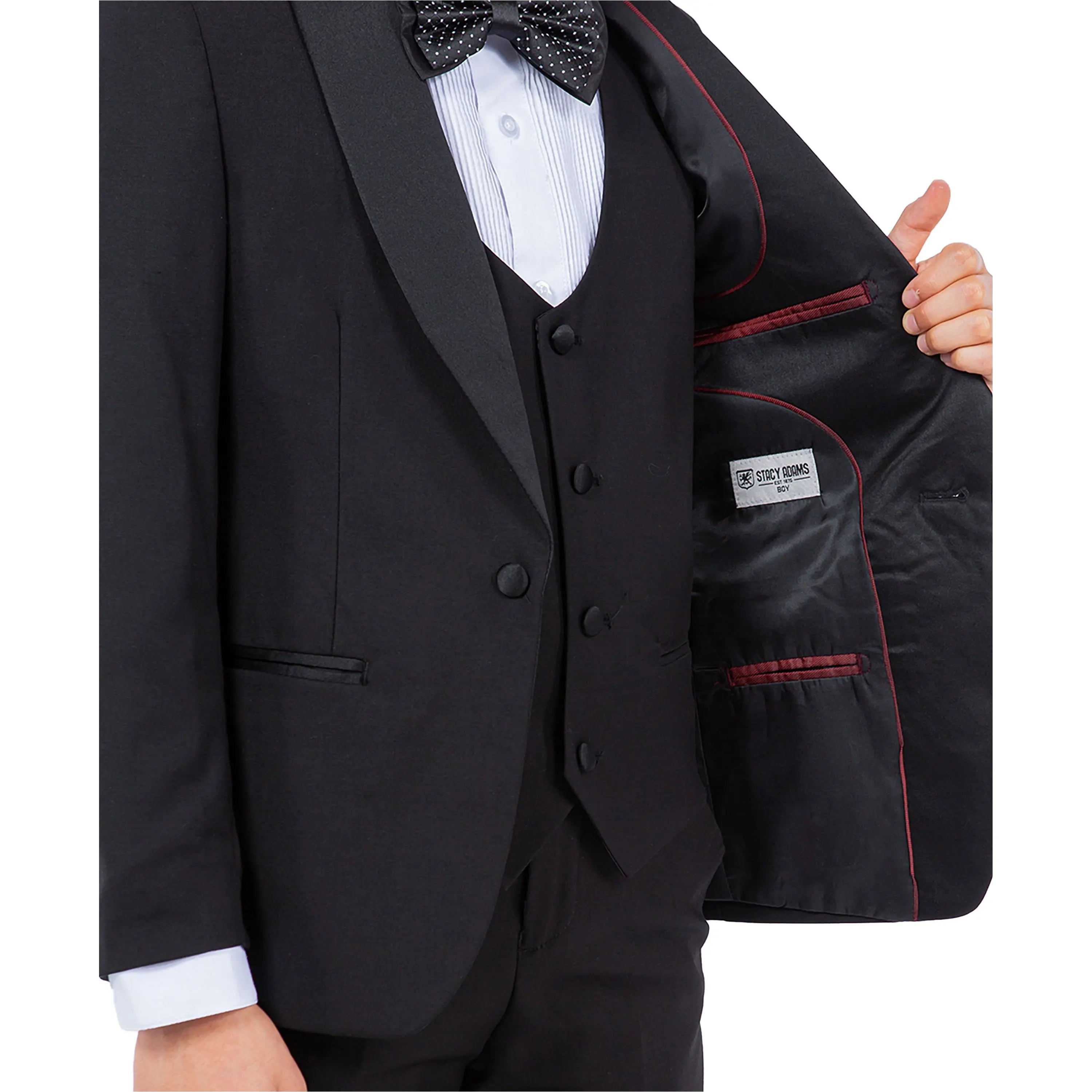 Stacy Adams Black 5 pc Tuxedo Stacy Adams