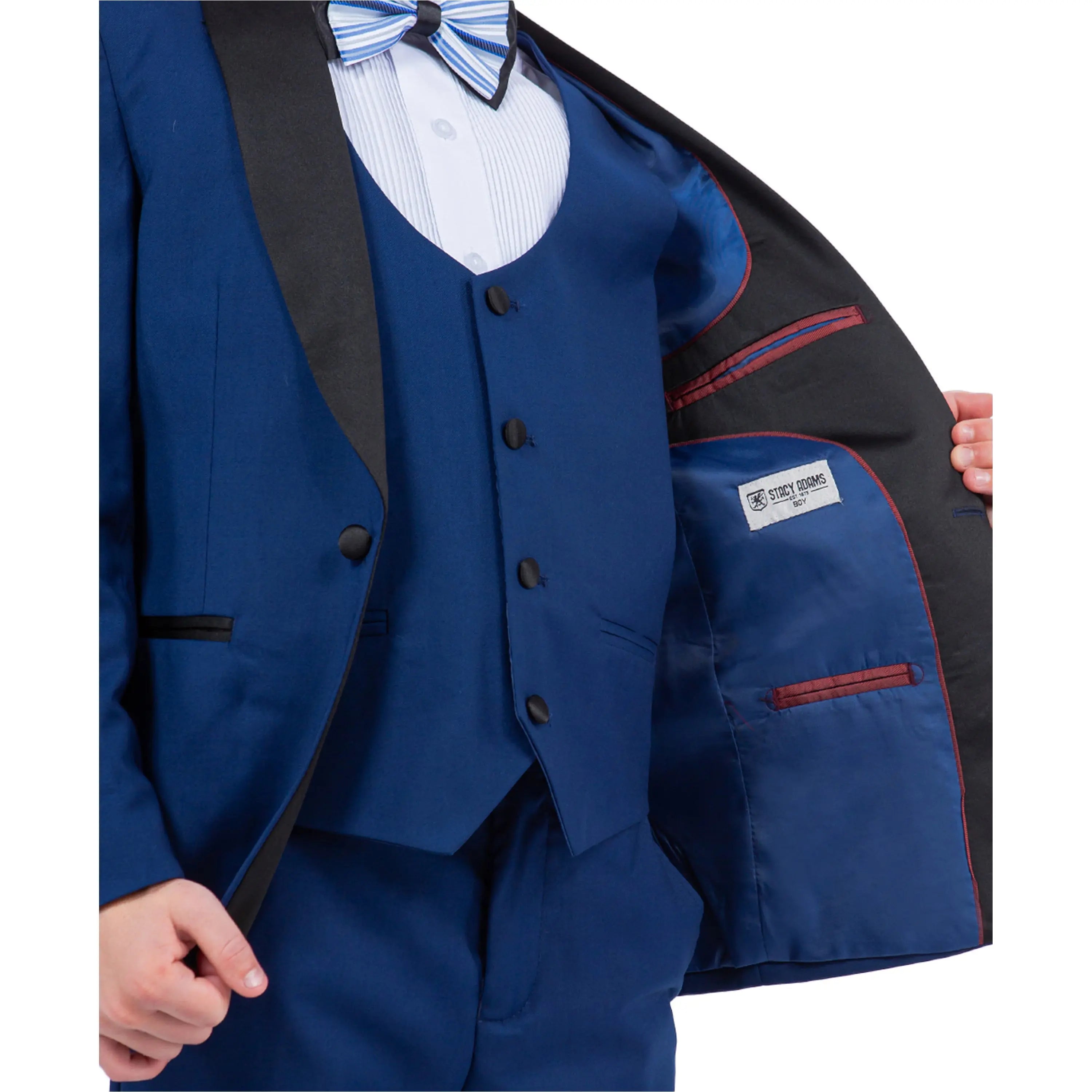 Stacy Adams Black 5 pc Tuxedo Stacy Adams