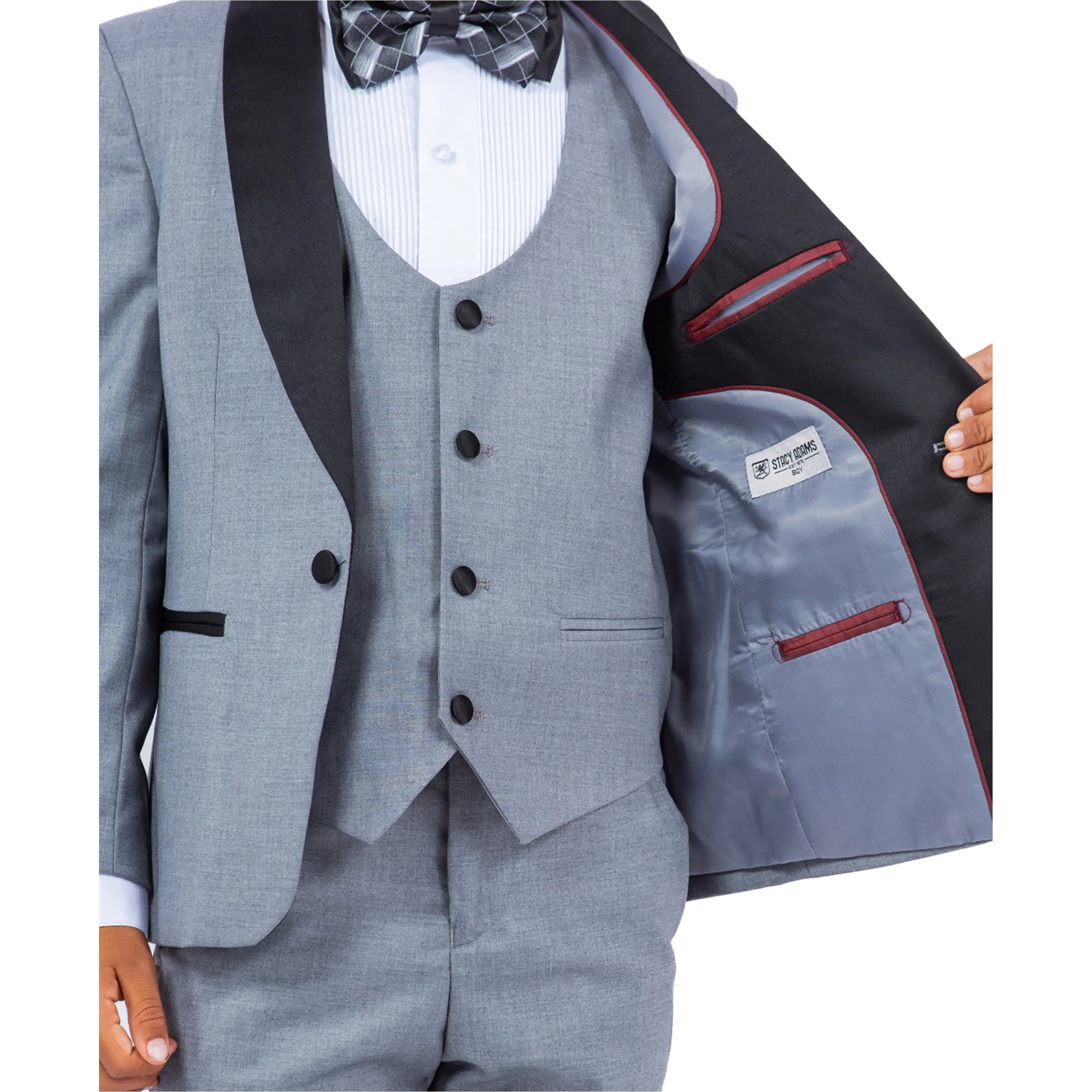 Stacy Adams Black 5 pc Tuxedo Stacy Adams