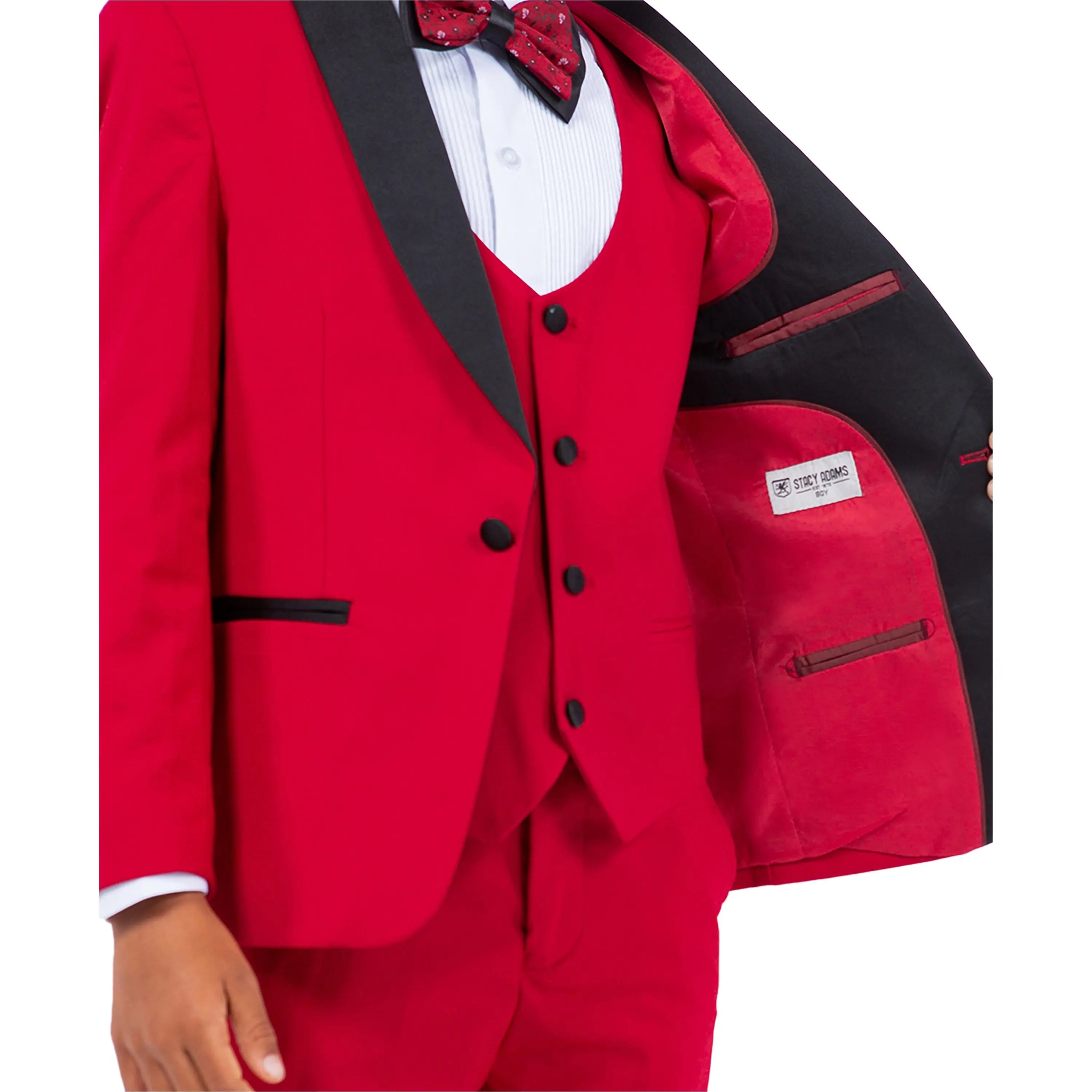 Stacy Adams Black 5 pc Tuxedo Stacy Adams