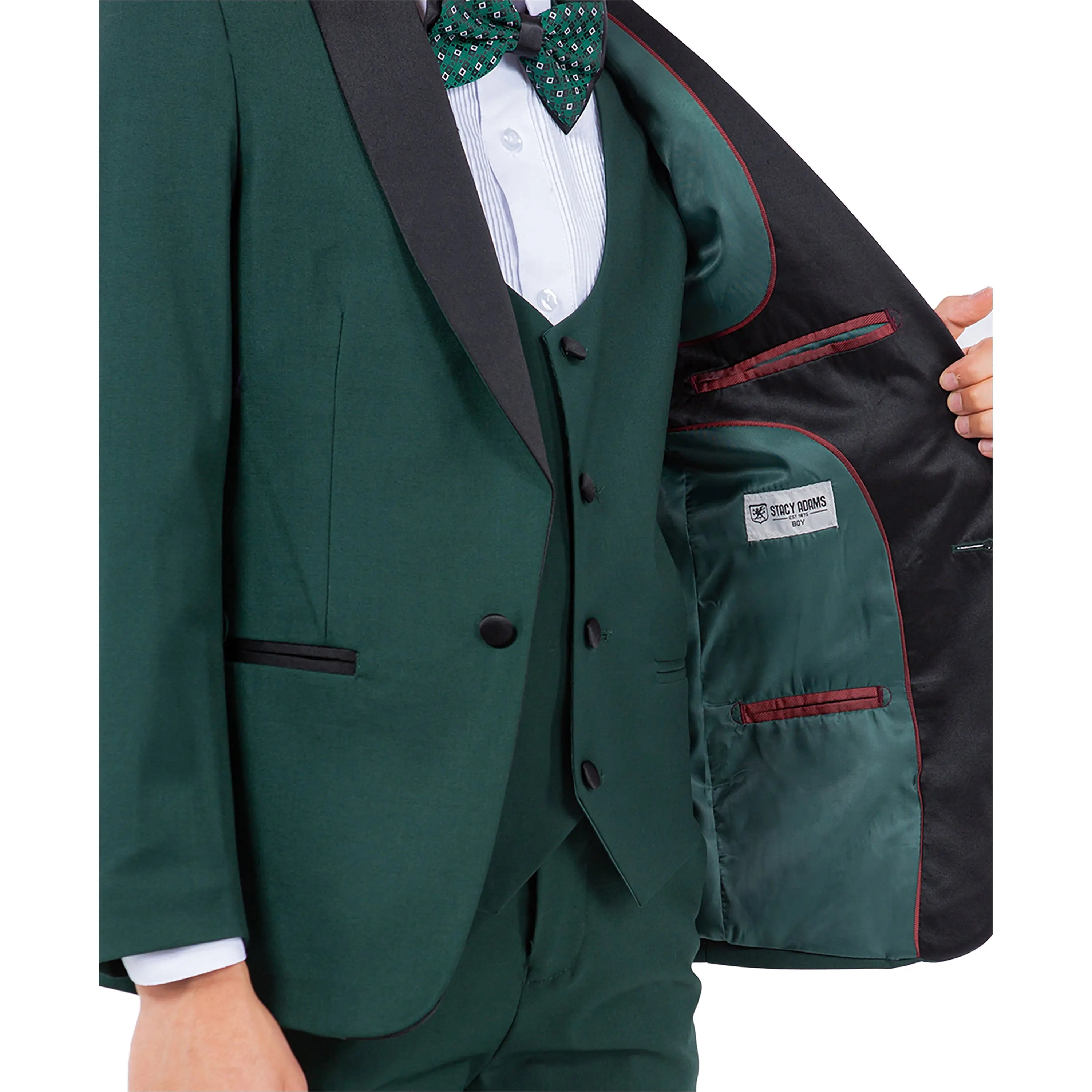 Stacy Adams Black 5 pc Tuxedo Stacy Adams