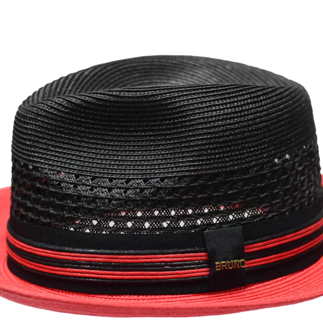 HOLLYWOOD Straw Fedora Hat by Bruno Capelo Bruno Capelo