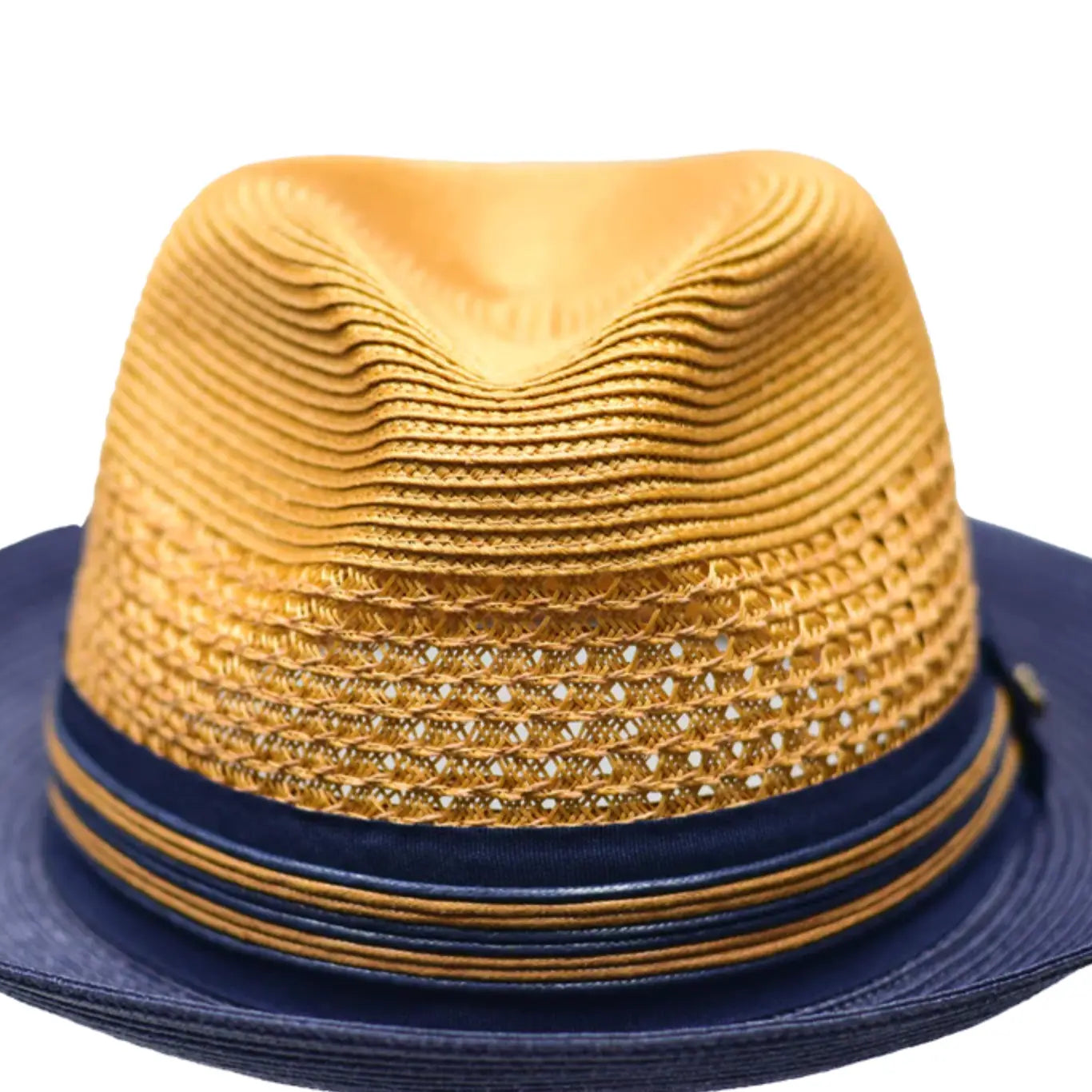 HOLLYWOOD Straw Fedora Hat by Bruno Capelo Bruno Capelo