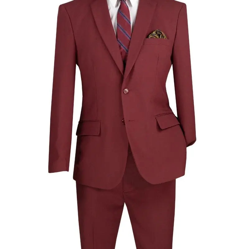 2-Piece Basic Slim Fit M & R Clothing