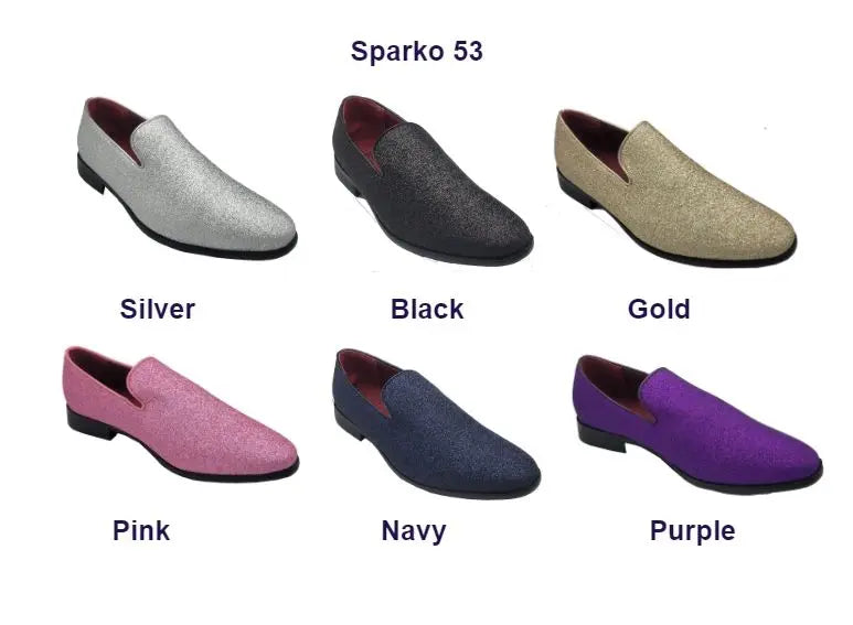 Glitter Men Loafer M & R Clothing