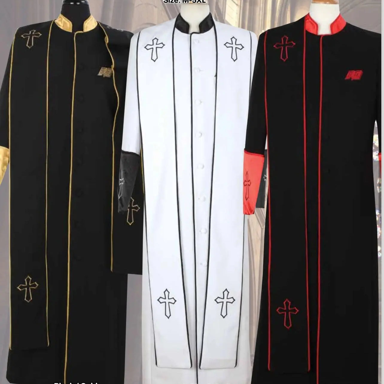 Men’s Cassock Style Robe M & R Clothing