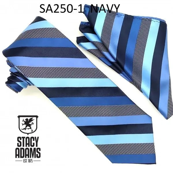 Stacy Adams Stripe Tie Set Stacy Adams